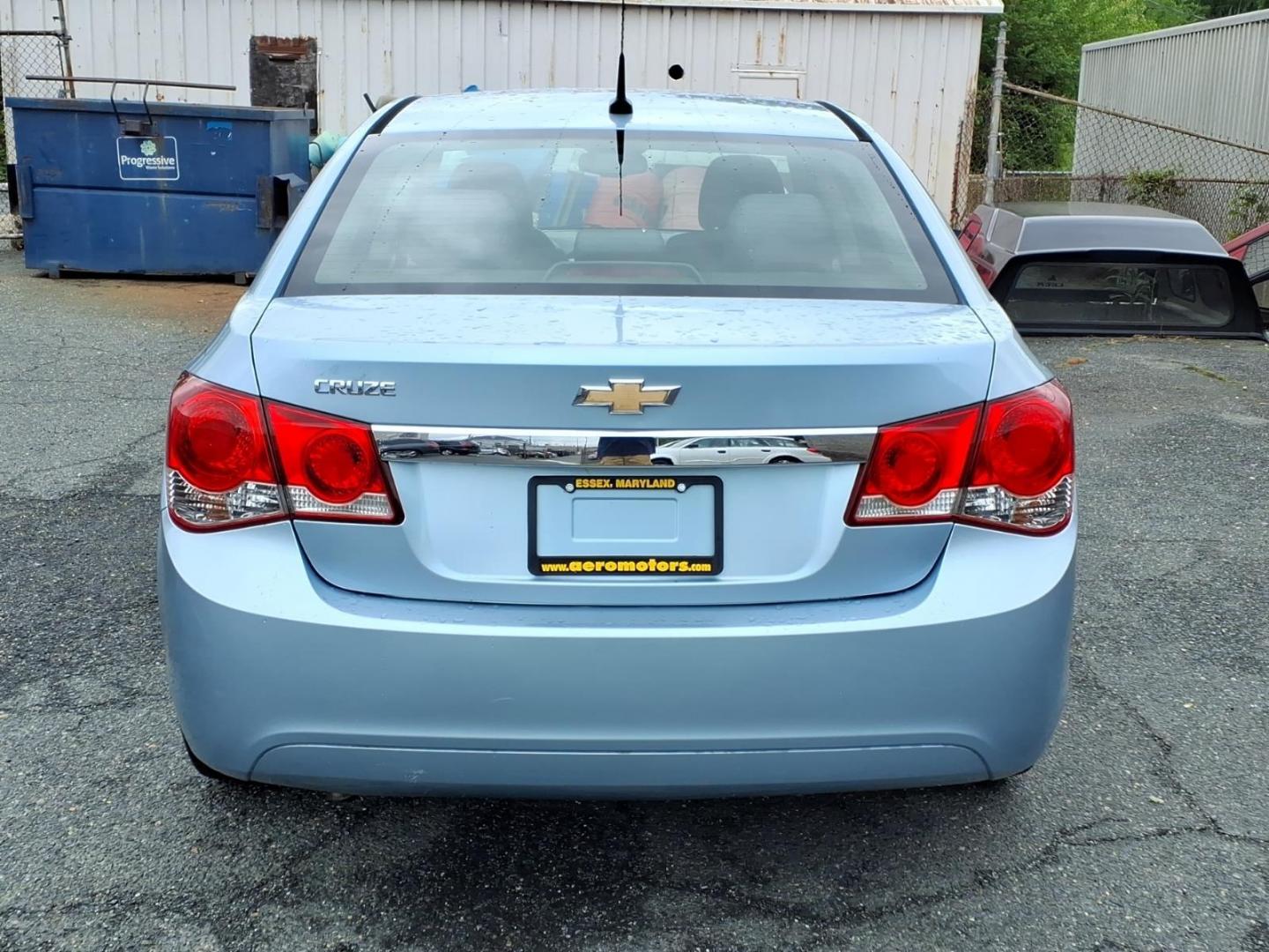 2011 Ice Blue Metallic Chevrolet Cruze LS (1G1PC5SH7B7) with an 1.8L 4 Cylinder Sequential-Port F.I. engine, Automatic transmission, located at 50 Eastern Blvd., Essex, MD, 21221, (410) 686-3444, 39.304367, -76.484947 - Photo#3