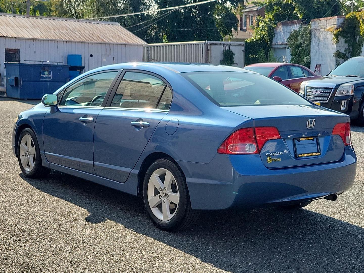 2006 Blue Honda Civic (1HGFA16856L) with an 1.8L 4 Cylinder Fuel Injected engine, Automatic transmission, located at 50 Eastern Blvd., Essex, MD, 21221, (410) 686-3444, 39.304367, -76.484947 - Photo#23