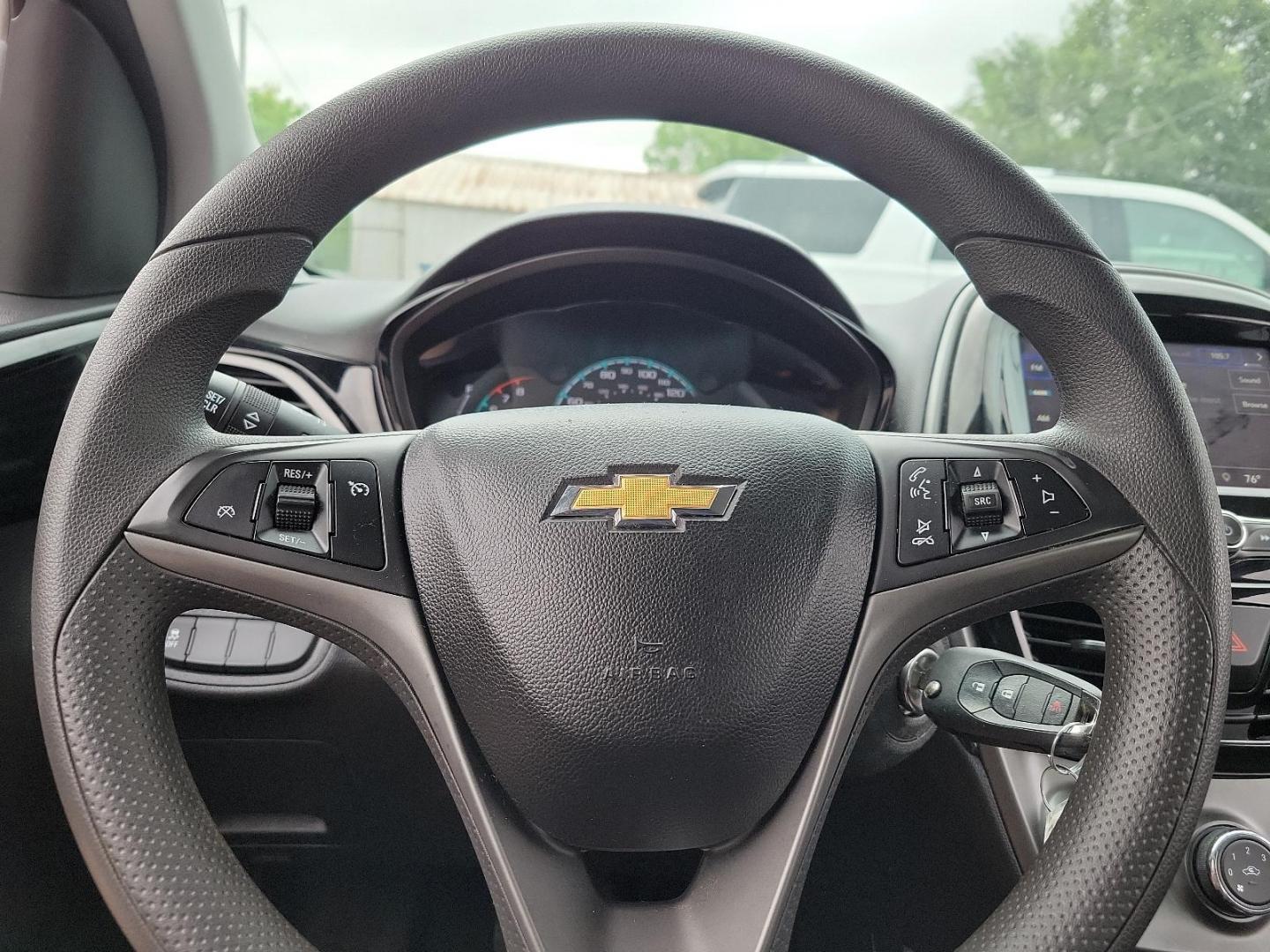 2021 White Chevrolet Spark 1LT CVT (KL8CD6SAXMC) with an 1.4L 4 Cylinder Fuel Injected engine, Automatic transmission, located at 50 Eastern Blvd., Essex, MD, 21221, (410) 686-3444, 39.304367, -76.484947 - Photo#39