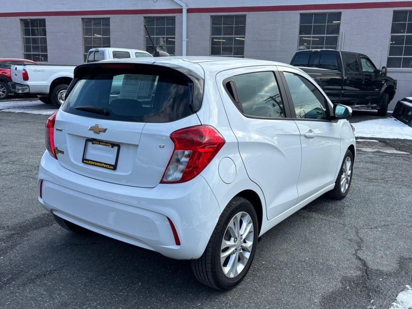 2021 White Chevrolet Spark 1LT CVT (KL8CD6SAXMC) with an 1.4L 4 Cylinder Fuel Injected engine, Automatic transmission, located at 50 Eastern Blvd., Essex, MD, 21221, (410) 686-3444, 39.304367, -76.484947 - Photo#4