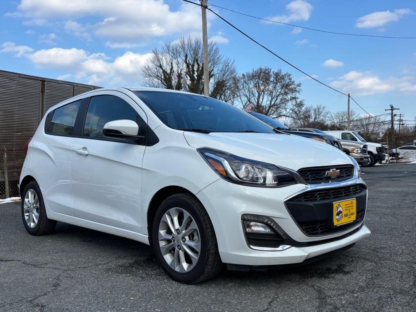 2021 White Chevrolet Spark 1LT CVT (KL8CD6SAXMC) with an 1.4L 4 Cylinder Fuel Injected engine, Automatic transmission, located at 50 Eastern Blvd., Essex, MD, 21221, (410) 686-3444, 39.304367, -76.484947 - Photo#6