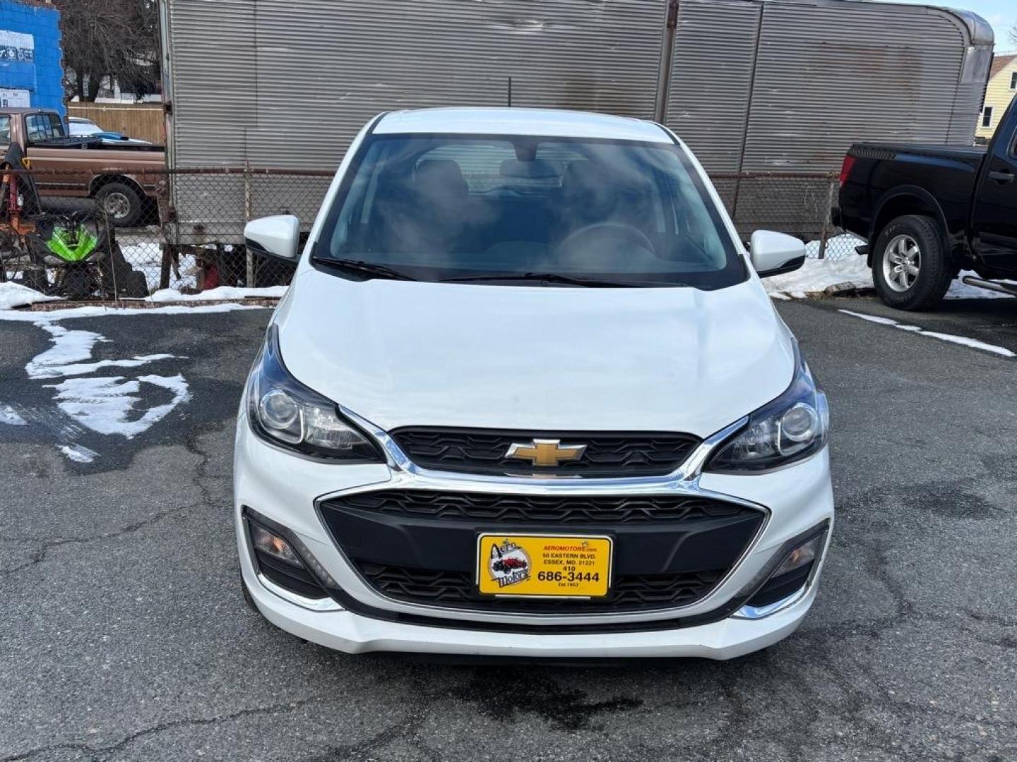 2021 White Chevrolet Spark 1LT CVT (KL8CD6SAXMC) with an 1.4L 4 Cylinder Fuel Injected engine, Automatic transmission, located at 50 Eastern Blvd., Essex, MD, 21221, (410) 686-3444, 39.304367, -76.484947 - Photo#7