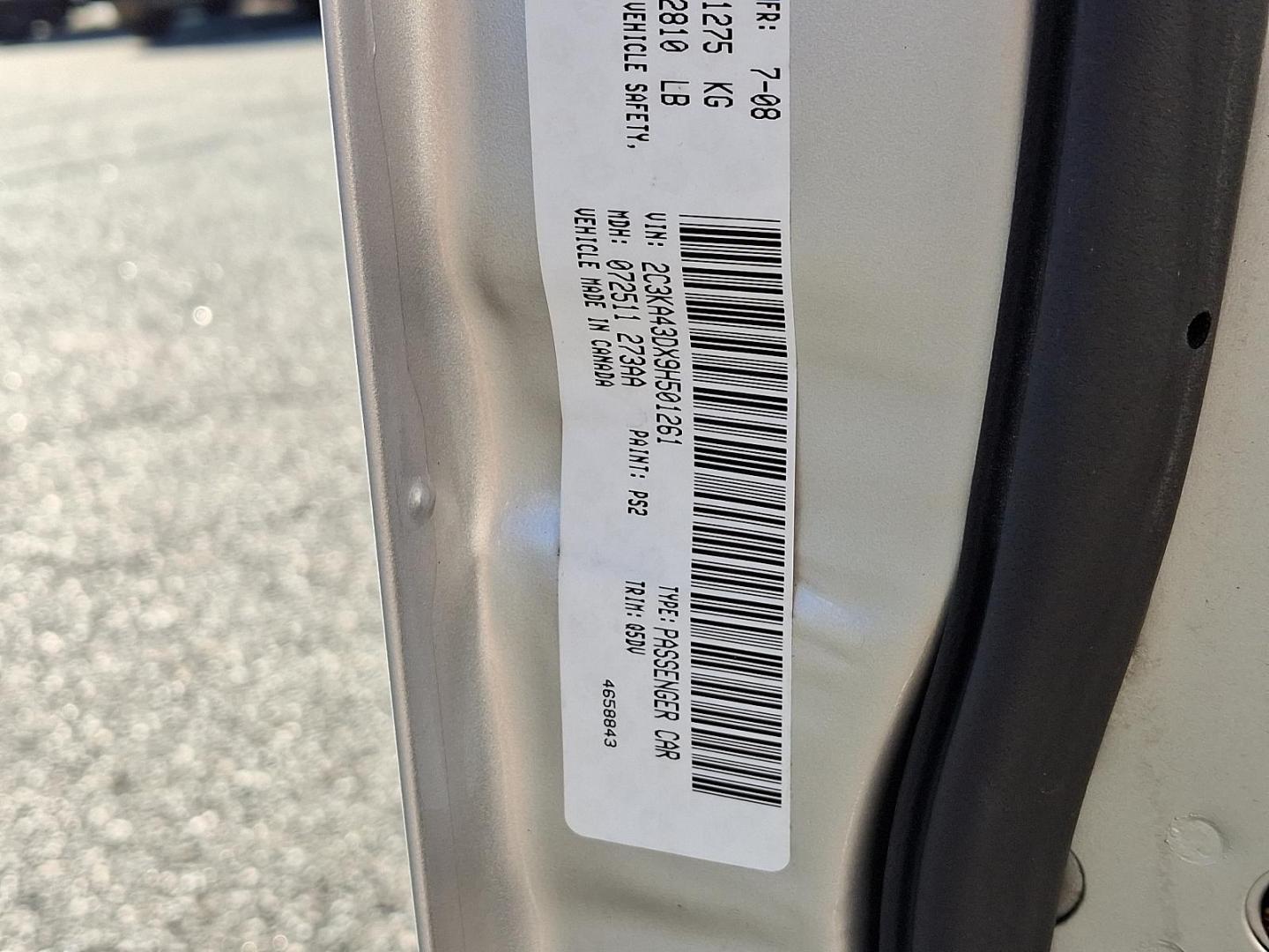 2009 Silver Chrysler 300 LX (2C3KA43DX9H) with an 2.7L 6 Cylinder Sequential-Port F.I. engine, Automatic transmission, located at 50 Eastern Blvd., Essex, MD, 21221, (410) 686-3444, 39.304367, -76.484947 - Photo#43