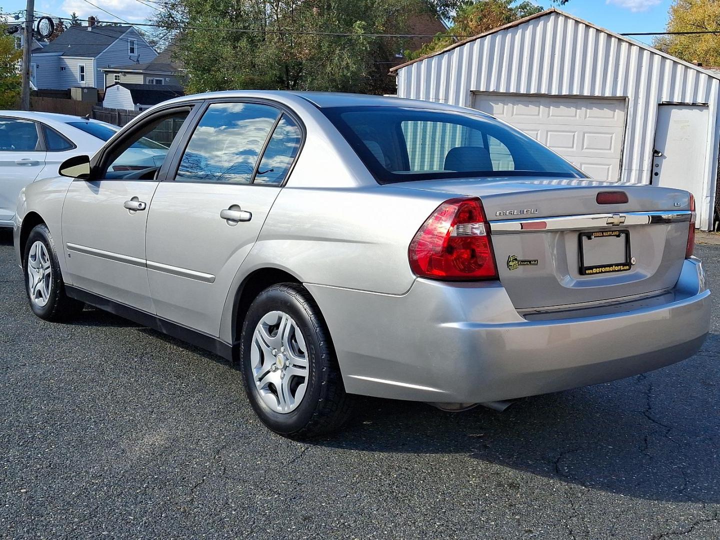 2006 Silver Chevrolet Malibu LS (1G1ZS51F36F) with an 2.2L 4 Cylinder Fuel Injected engine, Automatic transmission, located at 50 Eastern Blvd., Essex, MD, 21221, (410) 686-3444, 39.304367, -76.484947 - Photo#26