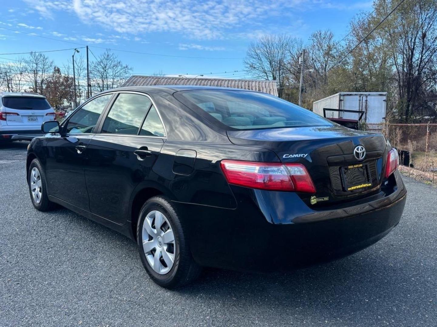 2008 Black Toyota Camry LE (4T1BE46K18U) with an 2.4L 2.4L I4 158hp 161ft. lbs. Fuel Injected engine, 5-Speed Automatic Overdrive w/ECT-i transmission, located at 50 Eastern Blvd., Essex, MD, 21221, (410) 686-3444, 39.304367, -76.484947 - Photo#23