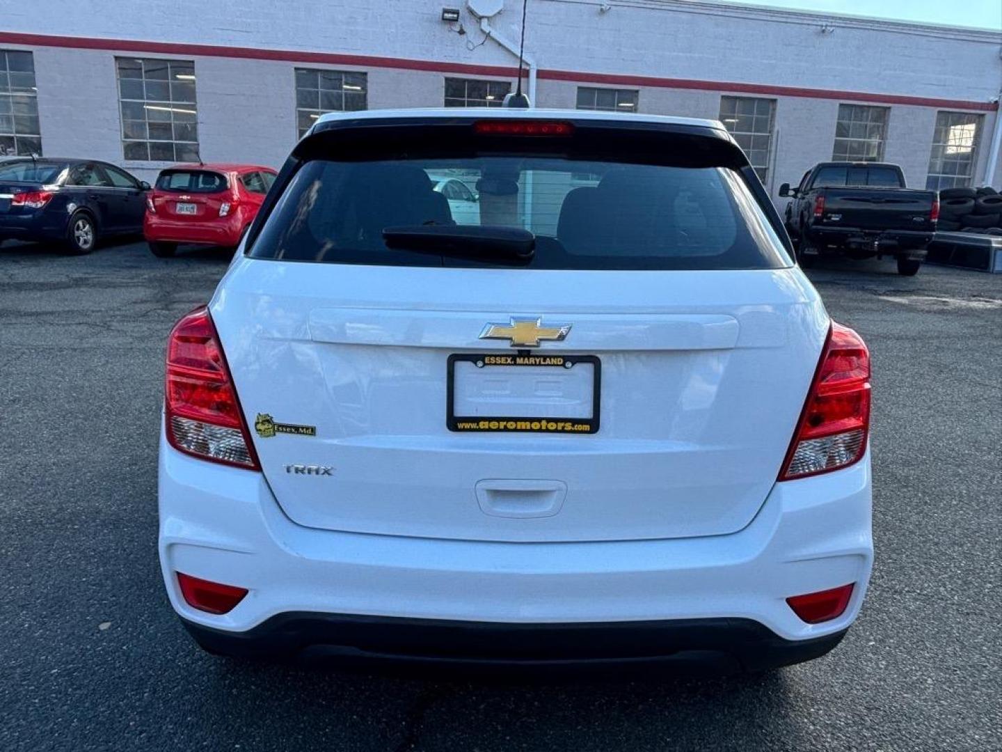 2017 Summit White Chevrolet Trax LS (3GNCJKSB1HL) with an 1.4L 4 Cylinder Sequential-Port F.I. engine, Automatic transmission, located at 50 Eastern Blvd., Essex, MD, 21221, (410) 686-3444, 39.304367, -76.484947 - Photo#3