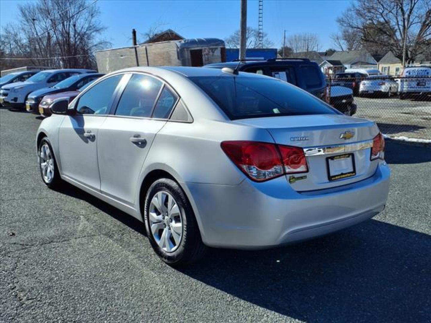 2015 Silver Ice Metallic Chevrolet Cruze LS Auto (1G1PA5SH2F7) with an 1.8L 4 Cylinder Sequential-Port F.I. engine, Automatic transmission, located at 50 Eastern Blvd., Essex, MD, 21221, (410) 686-3444, 39.304367, -76.484947 - Photo#2