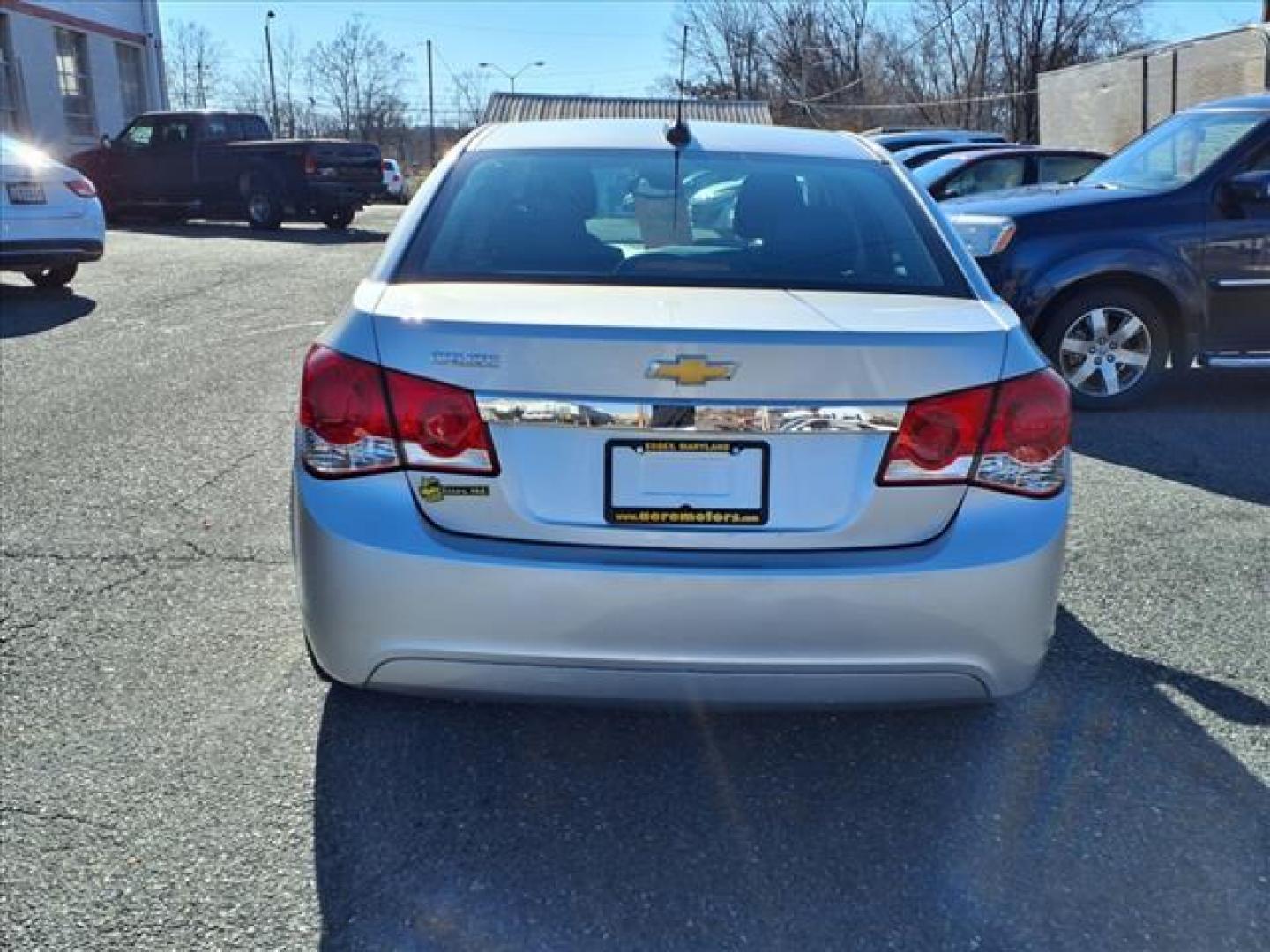 2015 Silver Ice Metallic Chevrolet Cruze LS Auto (1G1PA5SH2F7) with an 1.8L 4 Cylinder Sequential-Port F.I. engine, Automatic transmission, located at 50 Eastern Blvd., Essex, MD, 21221, (410) 686-3444, 39.304367, -76.484947 - Photo#3
