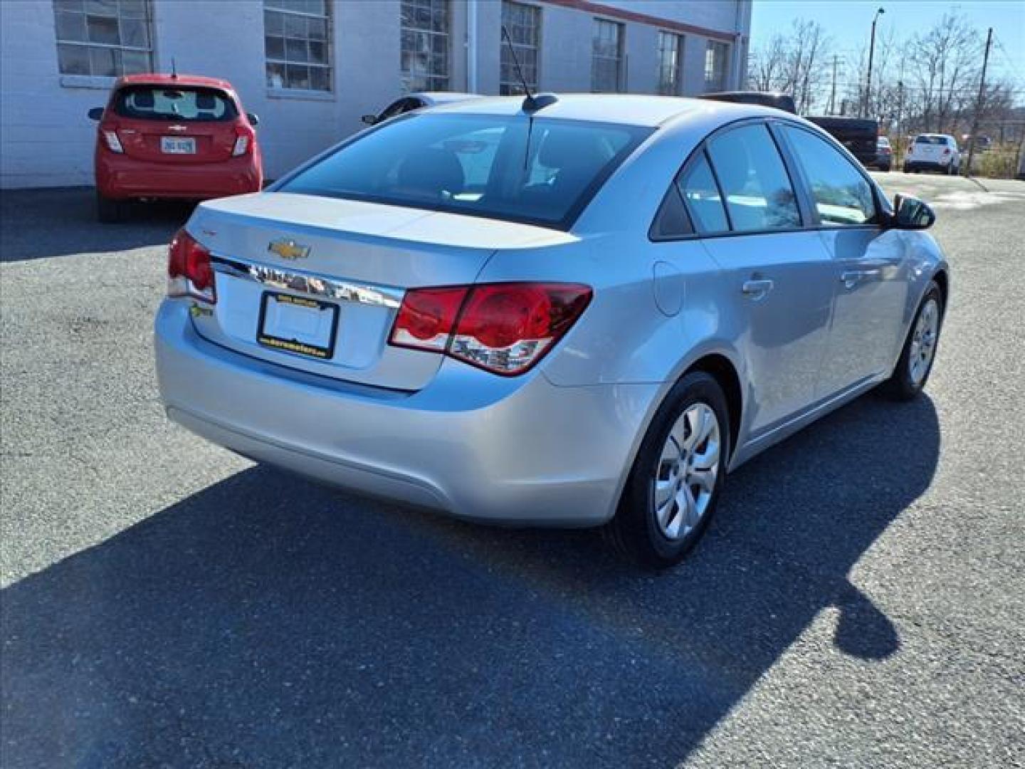 2015 Silver Ice Metallic Chevrolet Cruze LS Auto (1G1PA5SH2F7) with an 1.8L 4 Cylinder Sequential-Port F.I. engine, Automatic transmission, located at 50 Eastern Blvd., Essex, MD, 21221, (410) 686-3444, 39.304367, -76.484947 - Photo#4