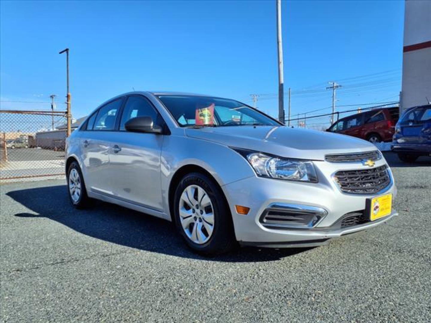 2015 Silver Ice Metallic Chevrolet Cruze LS Auto (1G1PA5SH2F7) with an 1.8L 4 Cylinder Sequential-Port F.I. engine, Automatic transmission, located at 50 Eastern Blvd., Essex, MD, 21221, (410) 686-3444, 39.304367, -76.484947 - Photo#6