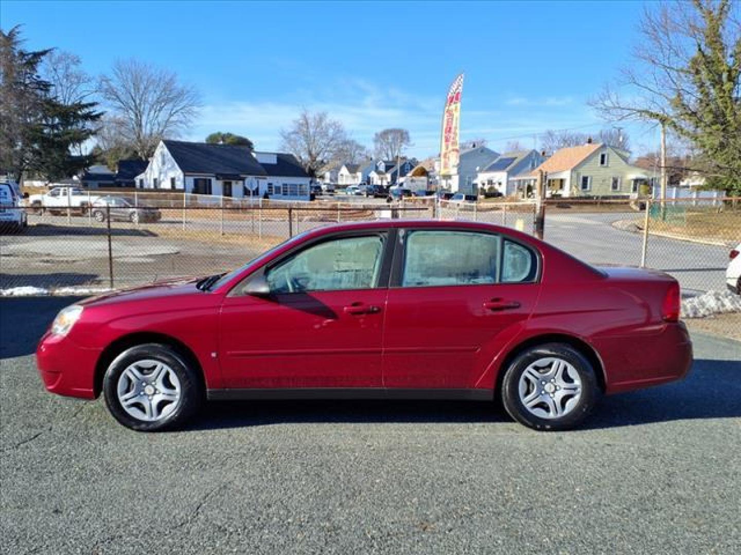 2006 Sport Red Metallic Chevrolet Malibu LS (1G1ZS51F36F) with an 2.2L 4 Cylinder Fuel Injected engine, Automatic transmission, located at 50 Eastern Blvd., Essex, MD, 21221, (410) 686-3444, 39.304367, -76.484947 - Photo#1