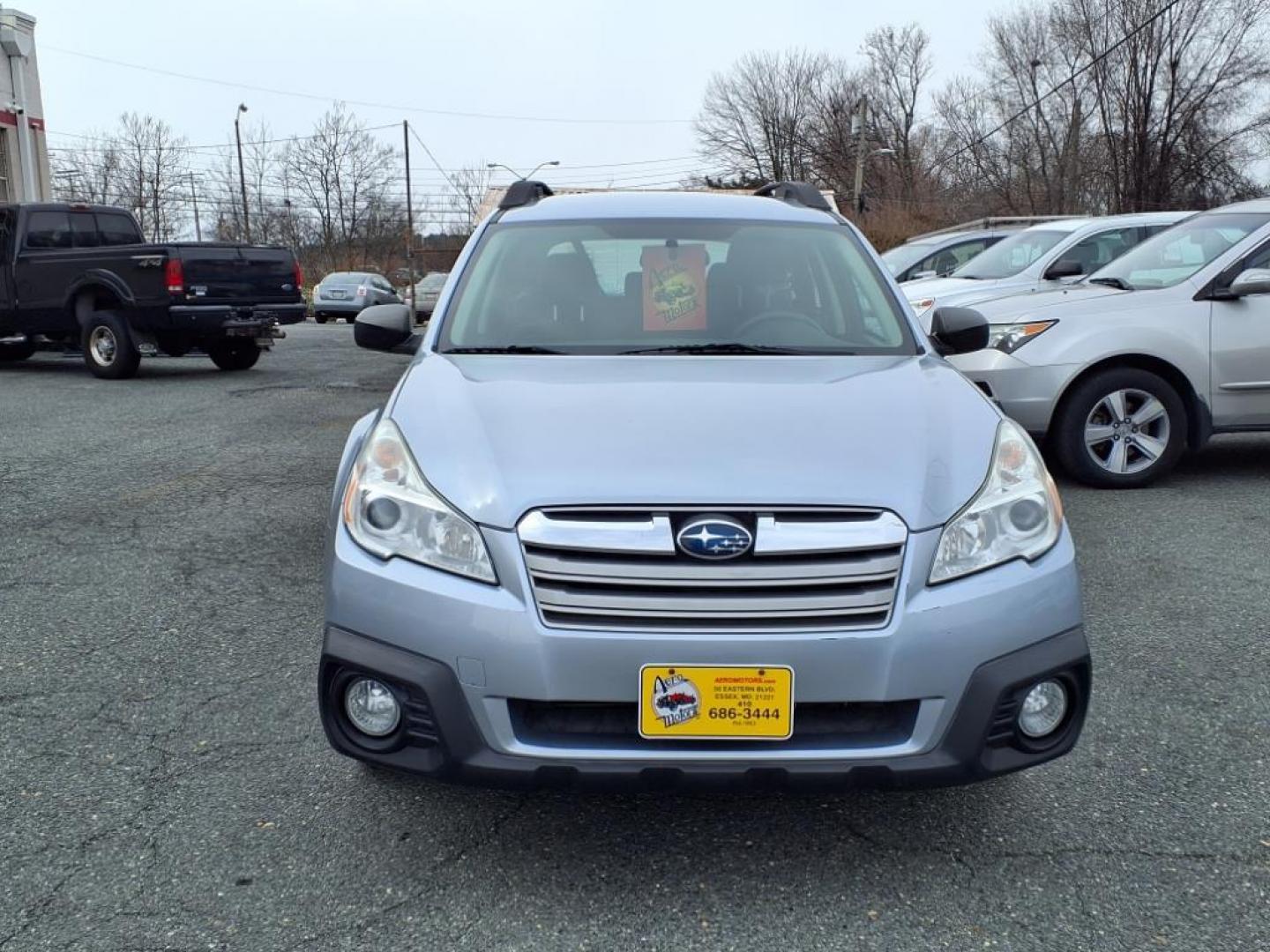 2014 Ice Silver Metallic Subaru Outback 2.5i (4S4BRBAC0E3) with an 2.5L 4 Cylinder Sequential-Port F.I. engine, AT4X4 transmission, located at 50 Eastern Blvd., Essex, MD, 21221, (410) 686-3444, 39.304367, -76.484947 - Photo#8