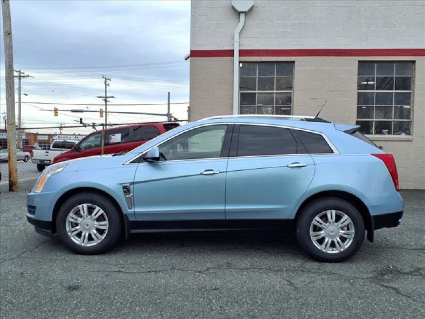 2011 Blue Frost Metallic Cadillac SRX Luxury Collection (3GYFNAEYXBS) with an 3.0L 6 Cylinder Fuel Injected engine, Automatic transmission, located at 50 Eastern Blvd., Essex, MD, 21221, (410) 686-3444, 39.304367, -76.484947 - Photo#1