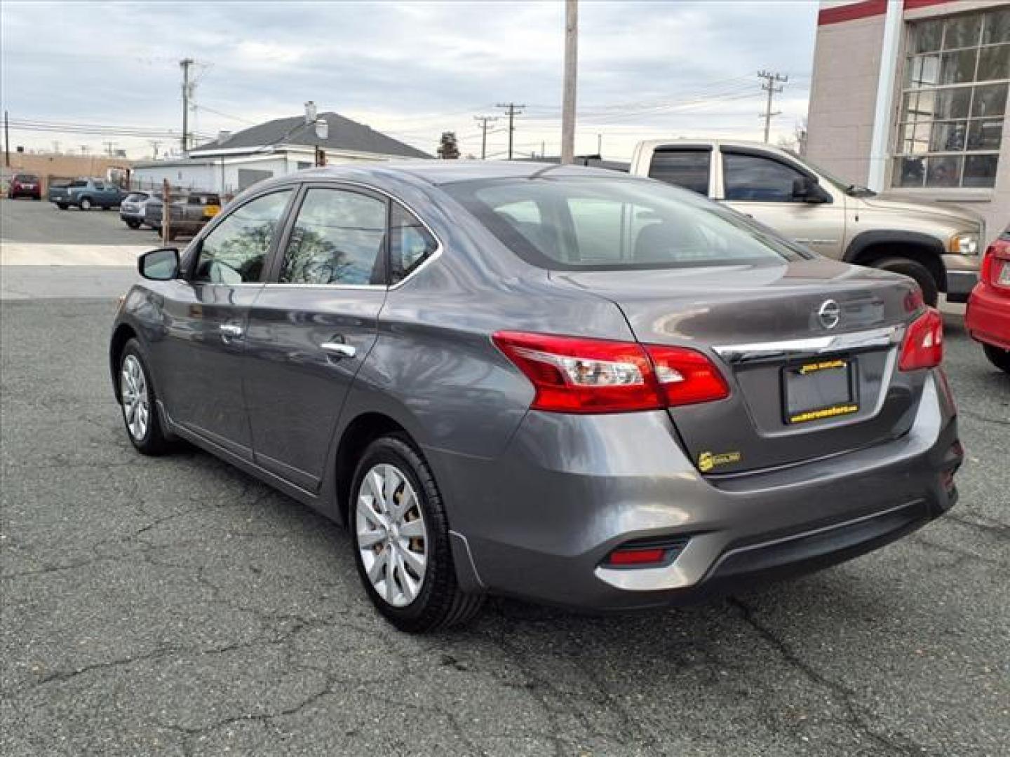2016 Gun Metallic Nissan Sentra S (3N1AB7AP1GL) with an 1.8L 4 Cylinder Sequential-Port F.I. engine, Automatic transmission, located at 50 Eastern Blvd., Essex, MD, 21221, (410) 686-3444, 39.304367, -76.484947 - Photo#2