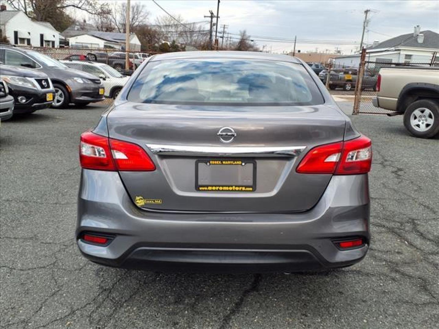 2016 Gun Metallic Nissan Sentra S (3N1AB7AP1GL) with an 1.8L 4 Cylinder Sequential-Port F.I. engine, Automatic transmission, located at 50 Eastern Blvd., Essex, MD, 21221, (410) 686-3444, 39.304367, -76.484947 - Photo#3