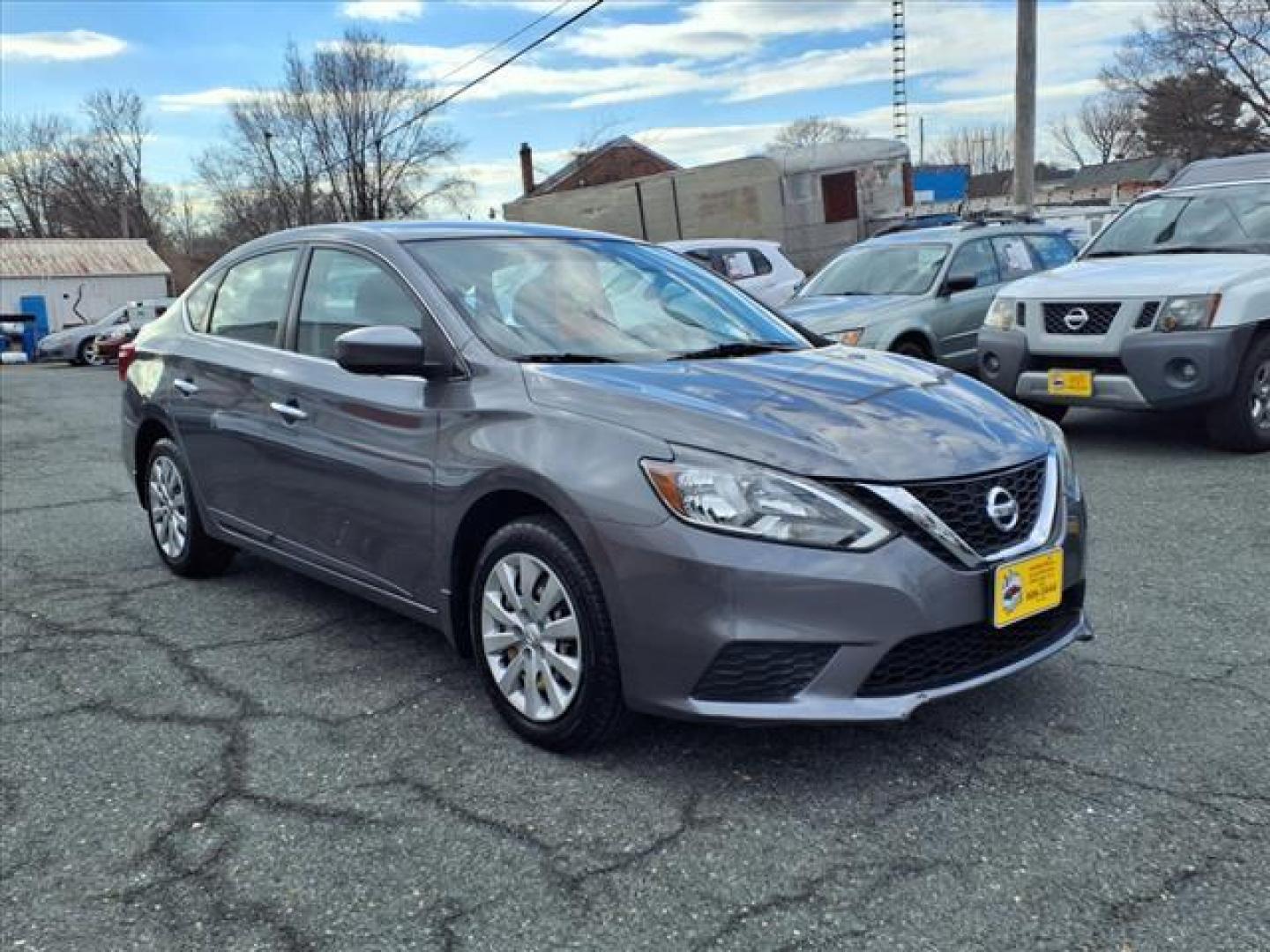 2016 Gun Metallic Nissan Sentra S (3N1AB7AP1GL) with an 1.8L 4 Cylinder Sequential-Port F.I. engine, Automatic transmission, located at 50 Eastern Blvd., Essex, MD, 21221, (410) 686-3444, 39.304367, -76.484947 - Photo#6