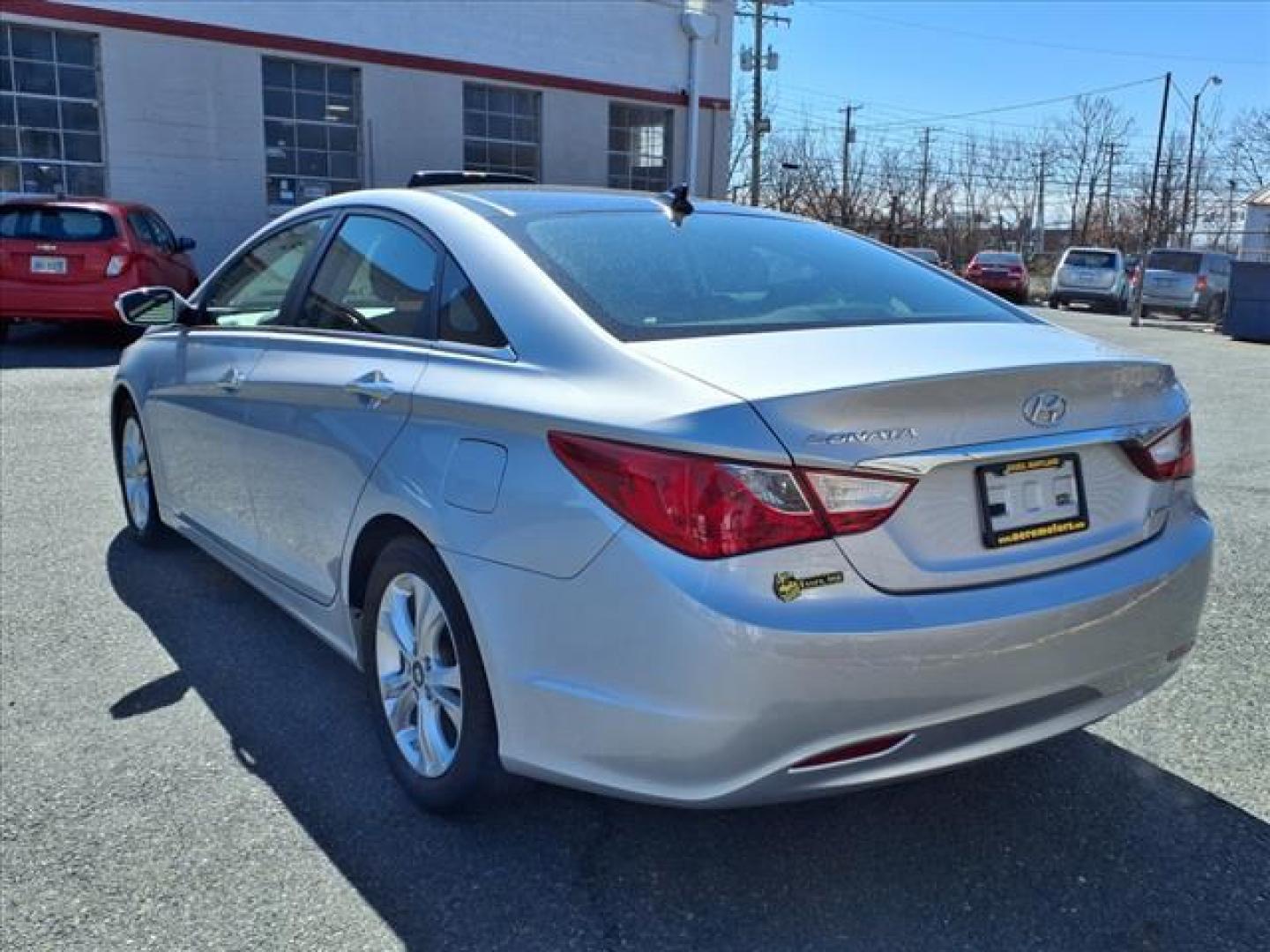 2012 Silver Hyundai SONATA Limited (5NPEC4AC8CH) with an 2.4L 2.4L I4 198hp 184ft. lbs. Fuel Injected engine, 6-Speed Shiftable Automatic transmission, located at 50 Eastern Blvd., Essex, MD, 21221, (410) 686-3444, 39.304367, -76.484947 - Photo#2