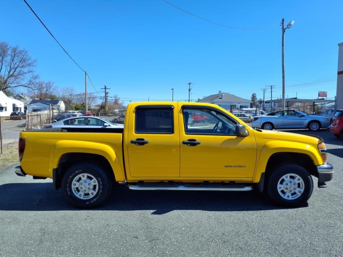 2005 Yellow GMC Canyon Z85 SLE (1GTDS136358) with an 3.5L 6 Cylinder Fuel Injected engine, 4-Speed Automatic transmission, located at 50 Eastern Blvd., Essex, MD, 21221, (410) 686-3444, 39.304367, -76.484947 - Photo#6