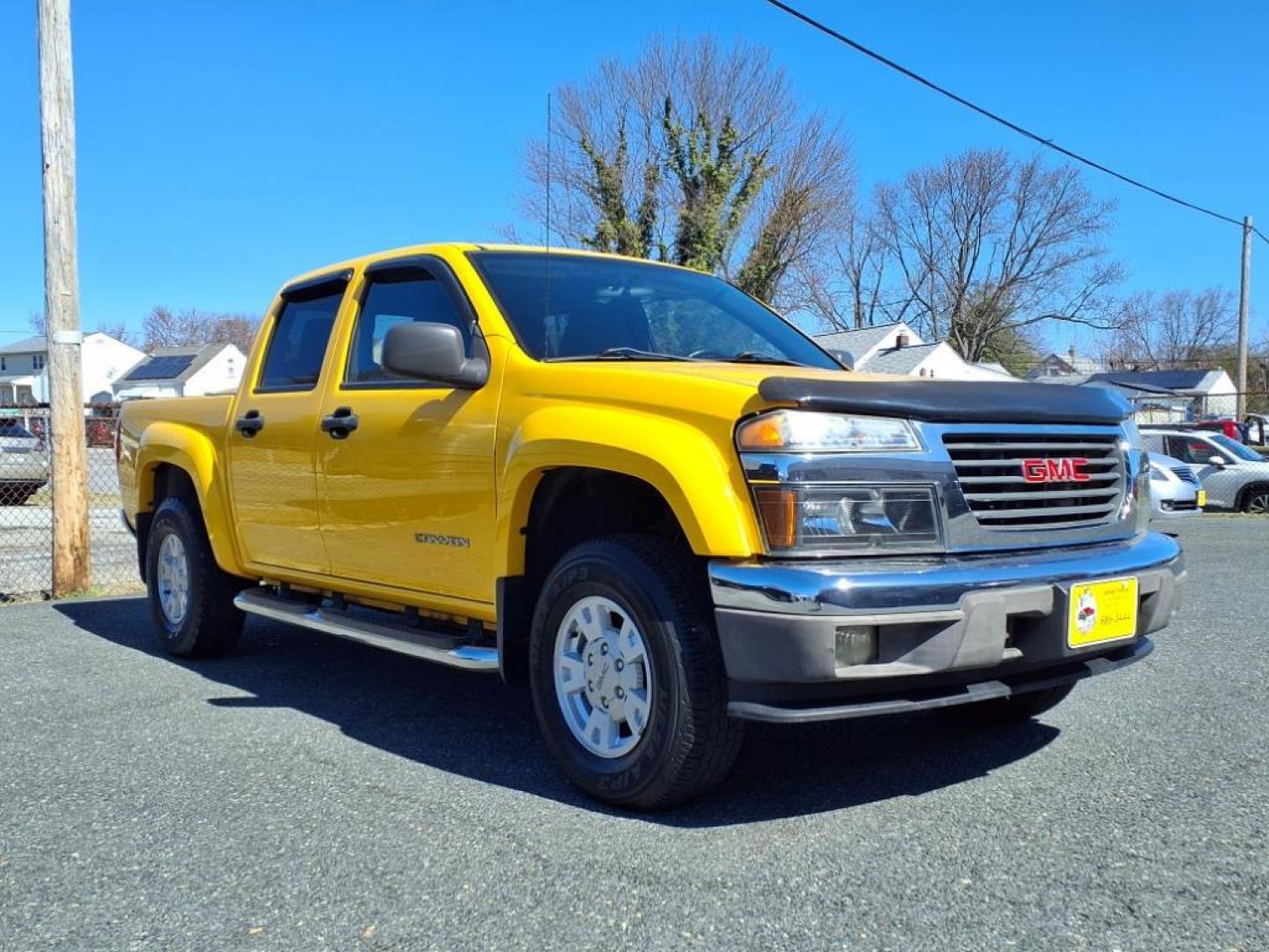 2005 Yellow GMC Canyon Z85 SLE (1GTDS136358) with an 3.5L 6 Cylinder Fuel Injected engine, 4-Speed Automatic transmission, located at 50 Eastern Blvd., Essex, MD, 21221, (410) 686-3444, 39.304367, -76.484947 - Photo#7
