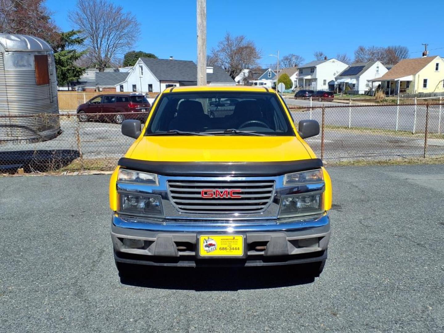 2005 Yellow GMC Canyon Z85 SLE (1GTDS136358) with an 3.5L 6 Cylinder Fuel Injected engine, 4-Speed Automatic transmission, located at 50 Eastern Blvd., Essex, MD, 21221, (410) 686-3444, 39.304367, -76.484947 - Photo#8