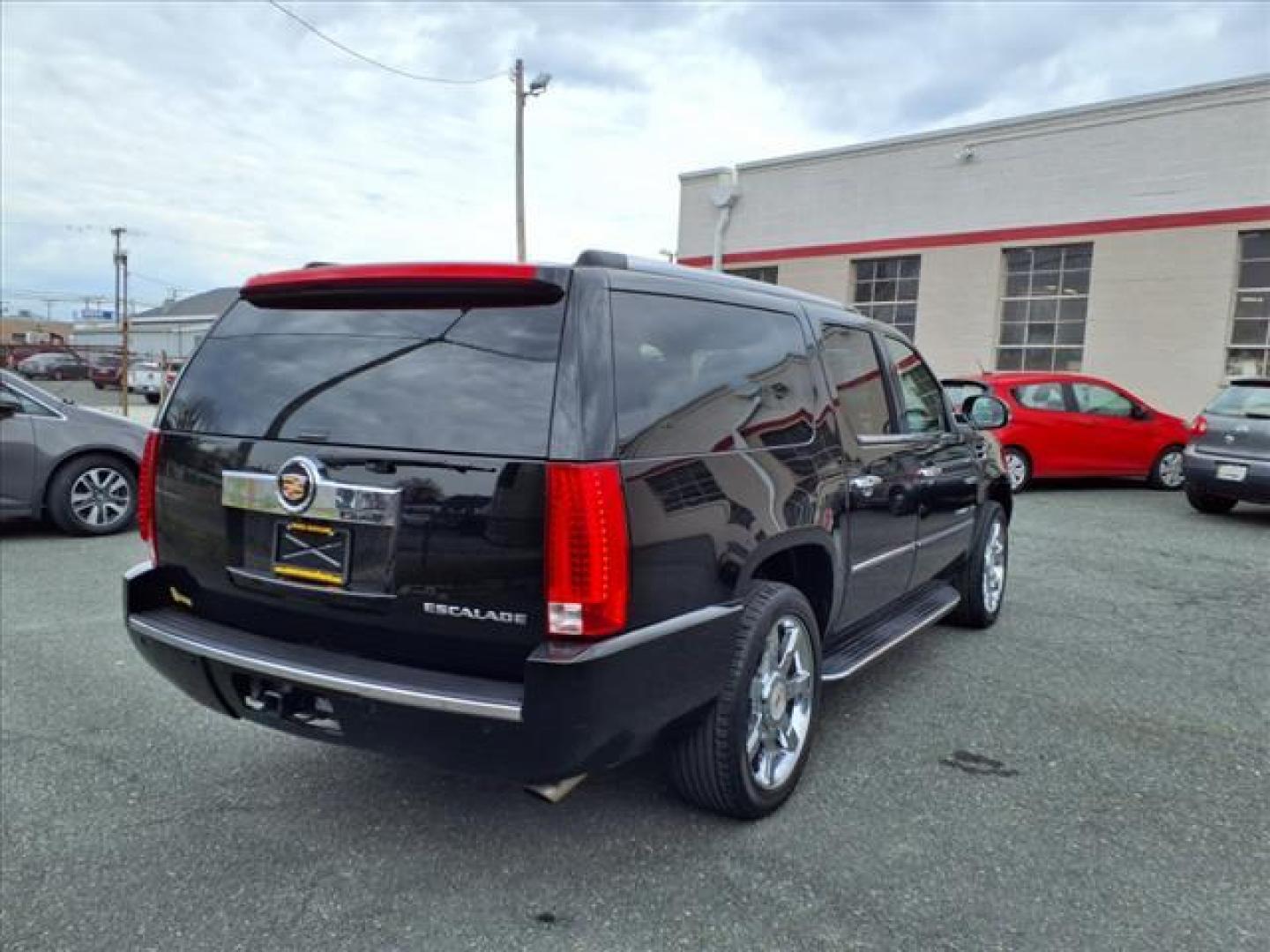2013 Black Raven Cadillac Escalade ESV Luxury (1GYS4HEF0DR) with an 6.2L 8 Cylinder Sequential-Port F.I. engine, ATAWD transmission, located at 50 Eastern Blvd., Essex, MD, 21221, (410) 686-3444, 39.304367, -76.484947 - Photo#5
