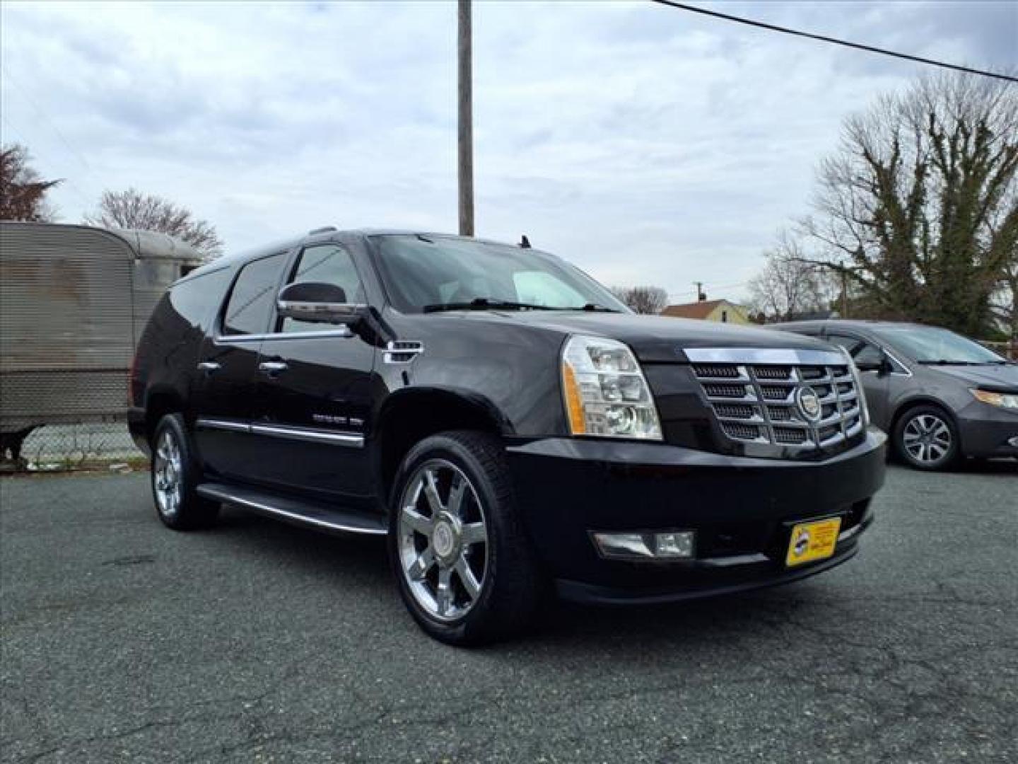 2013 Black Raven Cadillac Escalade ESV Luxury (1GYS4HEF0DR) with an 6.2L 8 Cylinder Sequential-Port F.I. engine, ATAWD transmission, located at 50 Eastern Blvd., Essex, MD, 21221, (410) 686-3444, 39.304367, -76.484947 - Photo#7