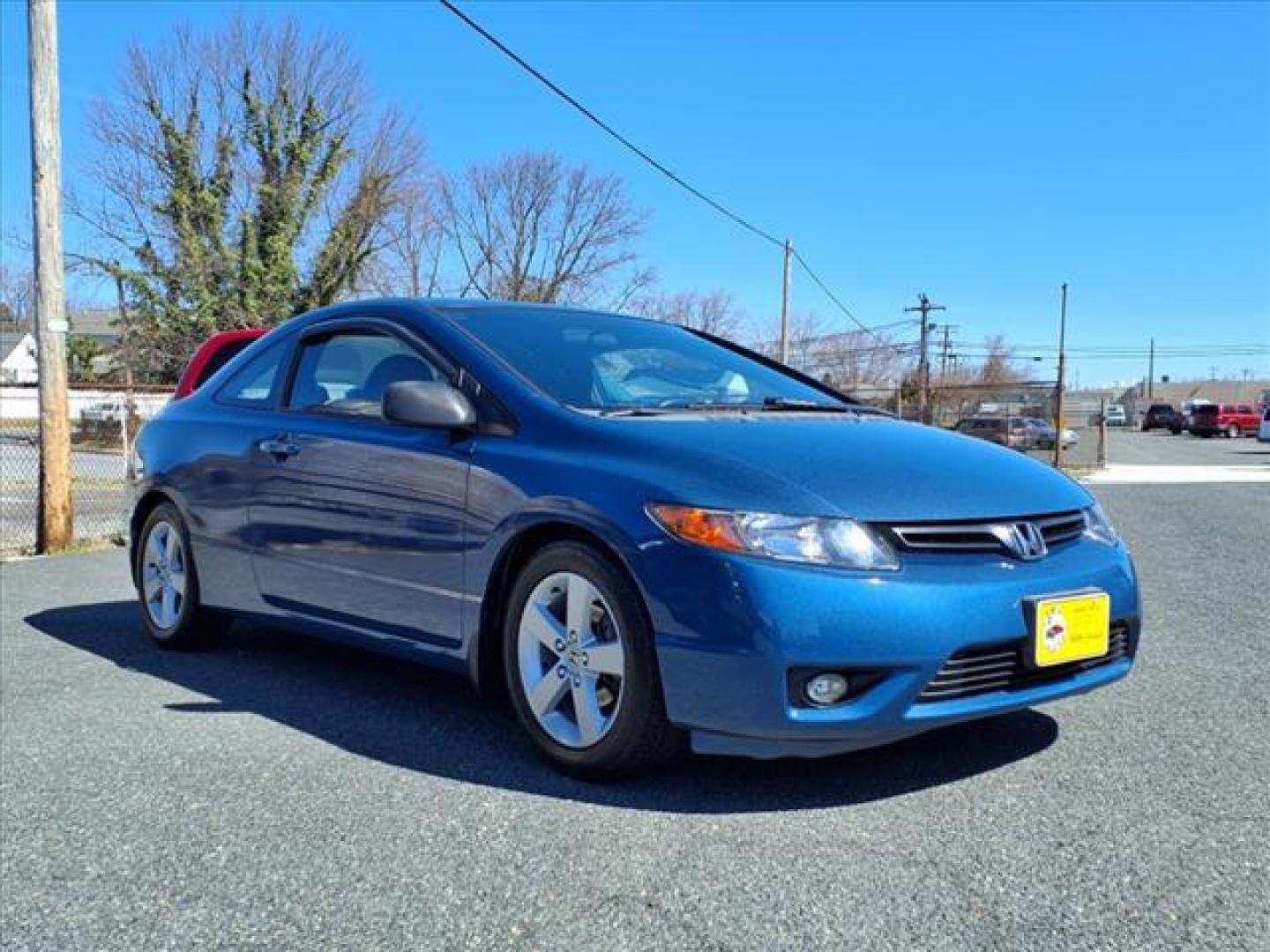 2006 Blue Honda Civic EX (2HGFG12836H) with an 1.8L 4 Cylinder Fuel Injected engine, Automatic transmission, located at 50 Eastern Blvd., Essex, MD, 21221, (410) 686-3444, 39.304367, -76.484947 - Photo#6