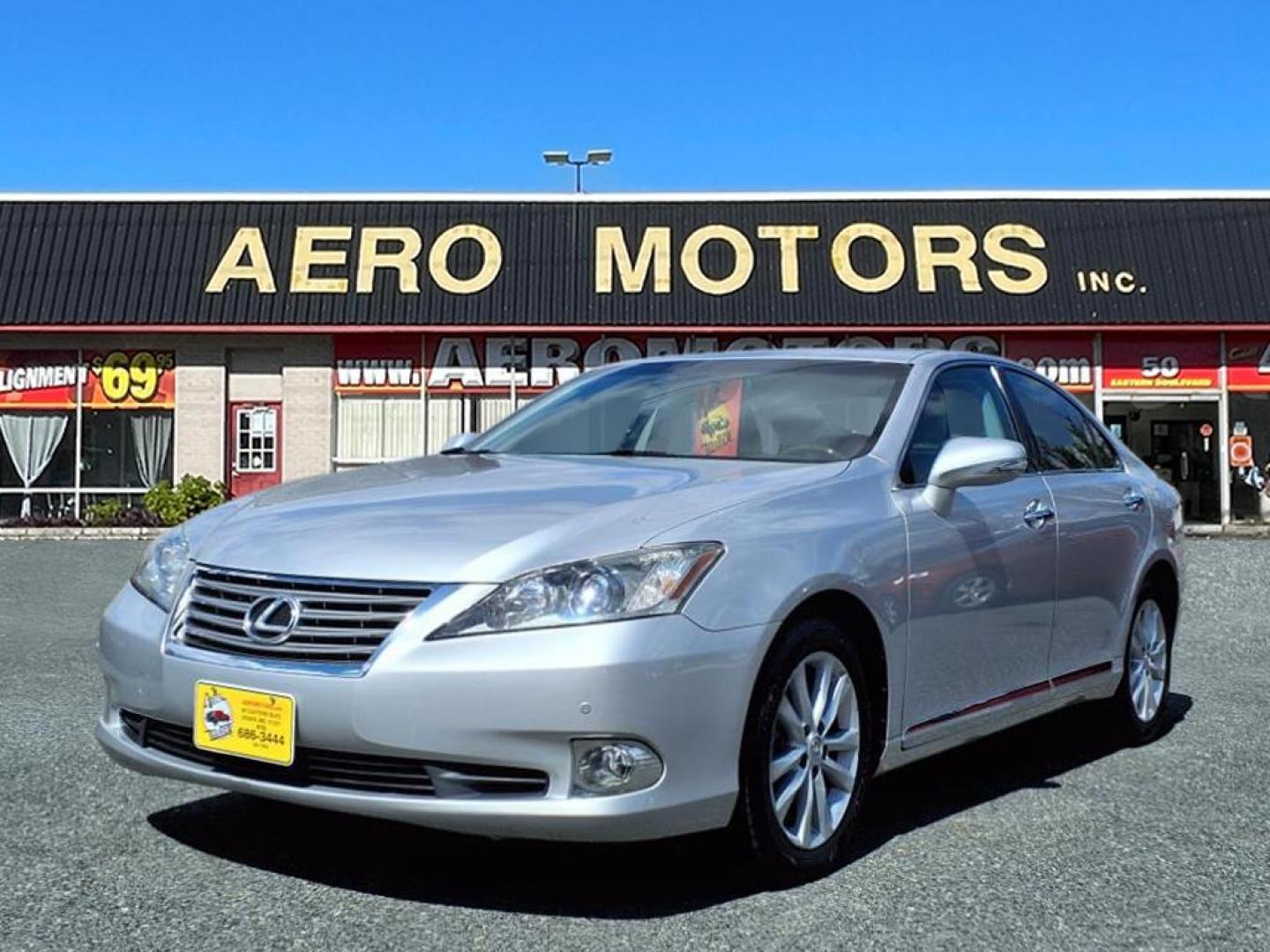 2010 Tungsten Pearl Lexus ES 350 Base (JTHBK1EG4A2) with an 3.5L 6 Cylinder Fuel Injected engine, Automatic transmission, located at 50 Eastern Blvd., Essex, MD, 21221, (410) 686-3444, 39.304367, -76.484947 - Photo#0