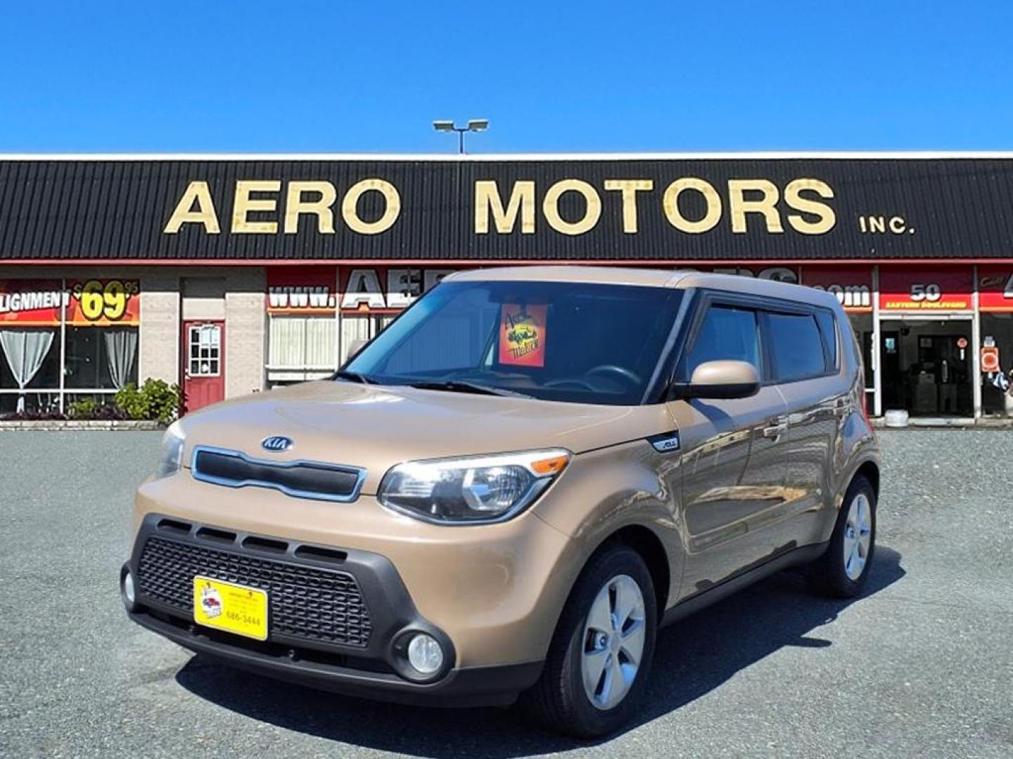 2015 Brown Kia Soul Base (KNDJN2A29F7) with an 1.6L 4 Cylinder Fuel Injected engine, Automatic transmission, located at 50 Eastern Blvd., Essex, MD, 21221, (410) 686-3444, 39.304367, -76.484947 - Photo#0