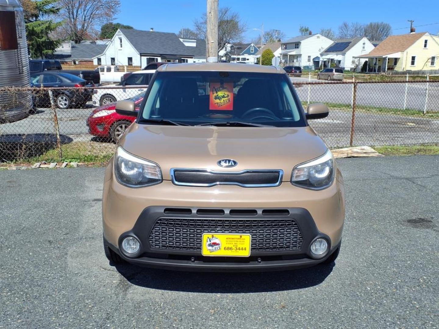 2015 Brown Kia Soul Base (KNDJN2A29F7) with an 1.6L 4 Cylinder Fuel Injected engine, Automatic transmission, located at 50 Eastern Blvd., Essex, MD, 21221, (410) 686-3444, 39.304367, -76.484947 - Photo#8