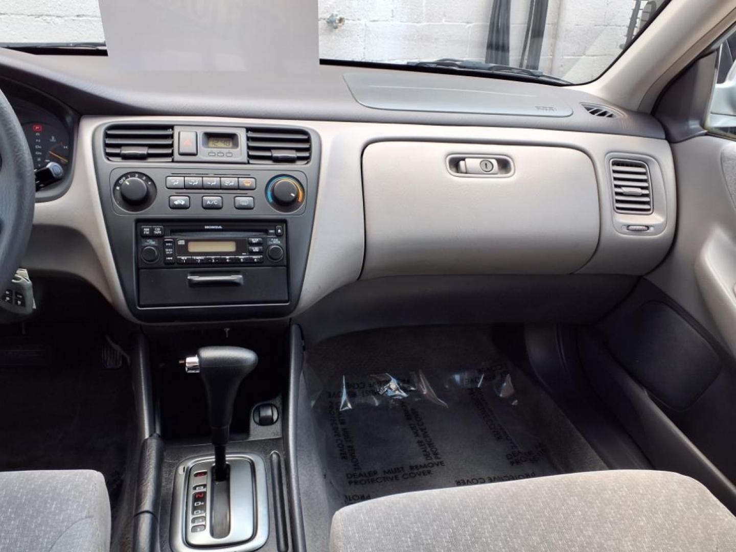 2002 Satin Silver Metallic Honda Accord LX V-6 (1HGCG16402A) with an 3.0L 6 Cylinder Fuel Injected engine, Automatic transmission, located at 50 Eastern Blvd., Essex, MD, 21221, (410) 686-3444, 39.304367, -76.484947 - Photo#15