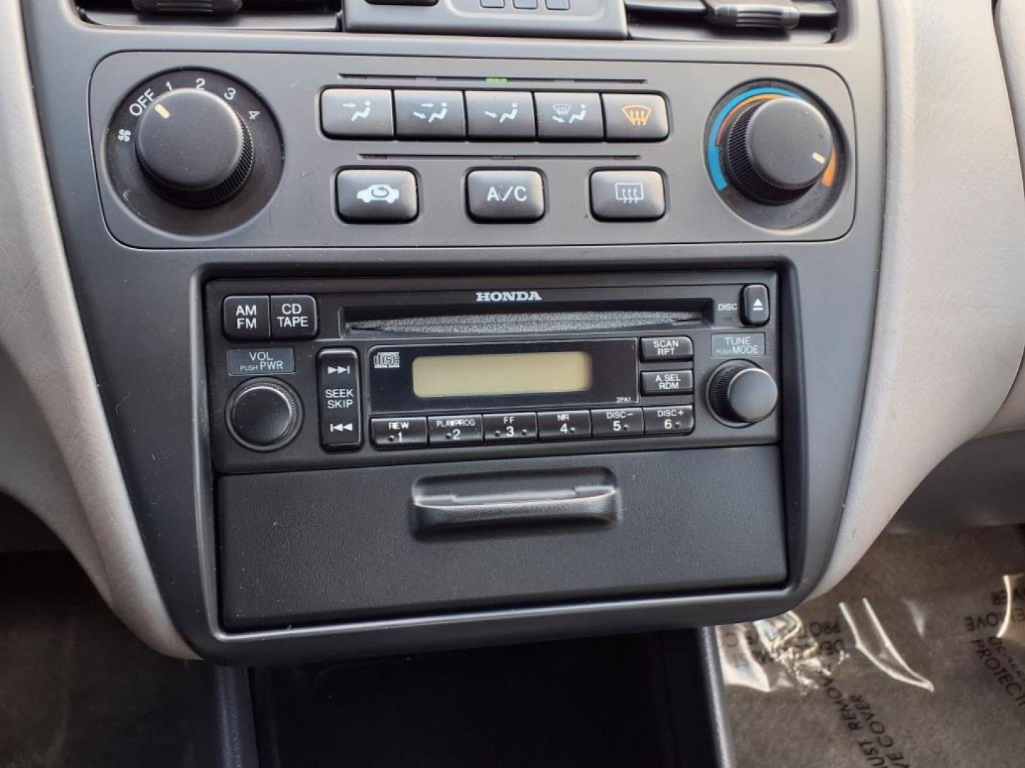 2002 Satin Silver Metallic Honda Accord LX V-6 (1HGCG16402A) with an 3.0L 6 Cylinder Fuel Injected engine, Automatic transmission, located at 50 Eastern Blvd., Essex, MD, 21221, (410) 686-3444, 39.304367, -76.484947 - Photo#18