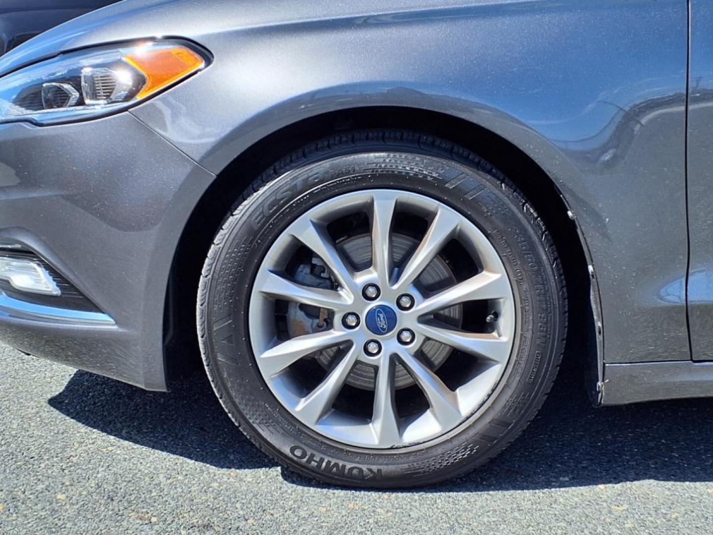 2017 Magnetic Ford Fusion SE (3FA6P0HD3HR) with an 1.5L 4 Cylinder Turbocharged engine, Automatic transmission, located at 50 Eastern Blvd., Essex, MD, 21221, (410) 686-3444, 39.304367, -76.484947 - Photo#8
