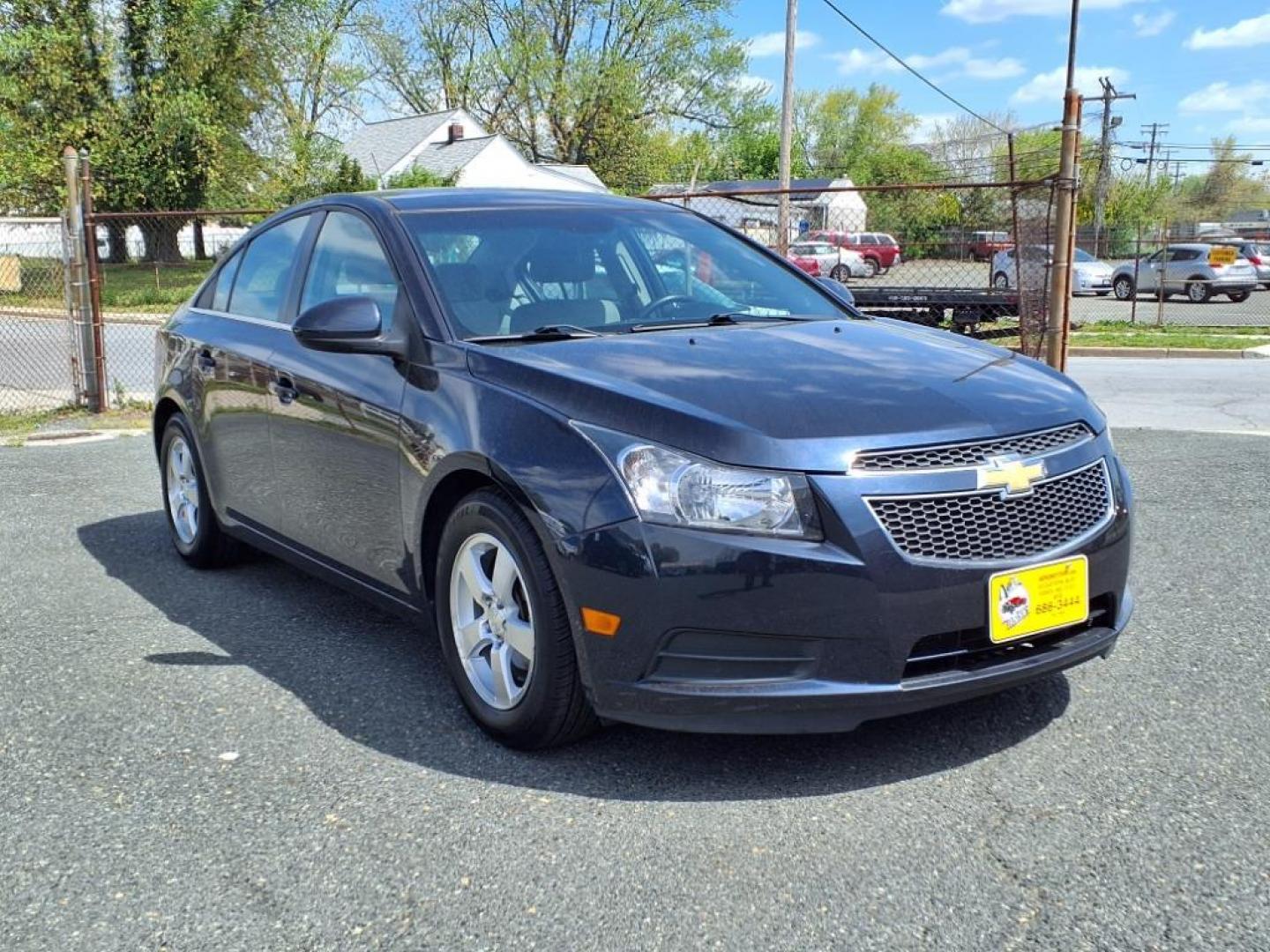 2014 Blue Ray Metallic Chevrolet Cruze 1LT Auto (1G1PC5SBXE7) with an 1.4L 4 Cylinder Sequential-Port F.I. engine, Automatic transmission, located at 50 Eastern Blvd., Essex, MD, 21221, (410) 686-3444, 39.304367, -76.484947 - Photo#6