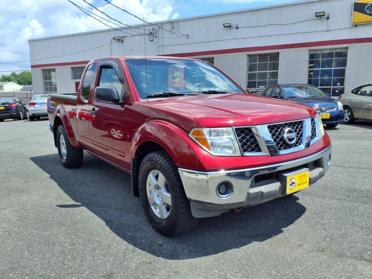 2008 Red Alert Nissan Frontier SE V6 (1N6AD06W08C) with an 4.0L 4.0L V6 261hp 281ft. lbs. Fuel Injected engine, 5-Speed Automatic transmission, located at 50 Eastern Blvd., Essex, MD, 21221, (410) 686-3444, 39.304367, -76.484947 - Photo#7