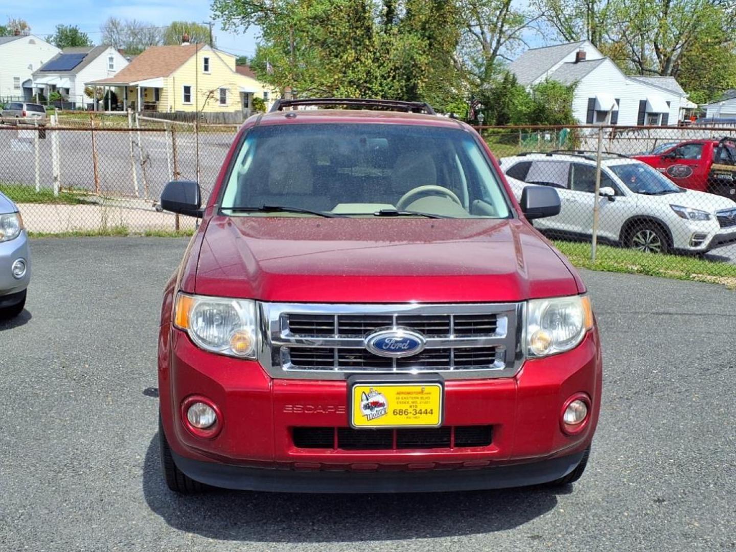 2012 Toreador Red Metallic Ford Escape XLT (1FMCU0D75CK) with an 2.5L 4 Cylinder Sequential-Port F.I. engine, Automatic transmission, located at 50 Eastern Blvd., Essex, MD, 21221, (410) 686-3444, 39.304367, -76.484947 - Photo#8