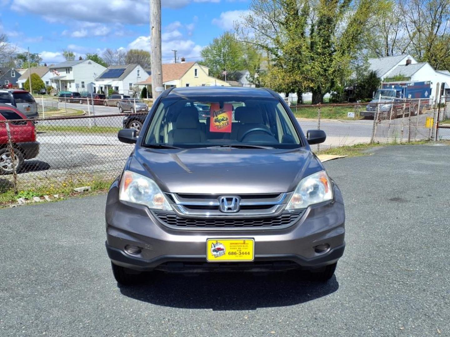 2010 Urban Titanium Metallic Honda CR-V LX (5J6RE3H30AL) with an 2.4L 4 Cylinder Sequential-Port F.I. engine, Automatic transmission, located at 50 Eastern Blvd., Essex, MD, 21221, (410) 686-3444, 39.304367, -76.484947 - Photo#8
