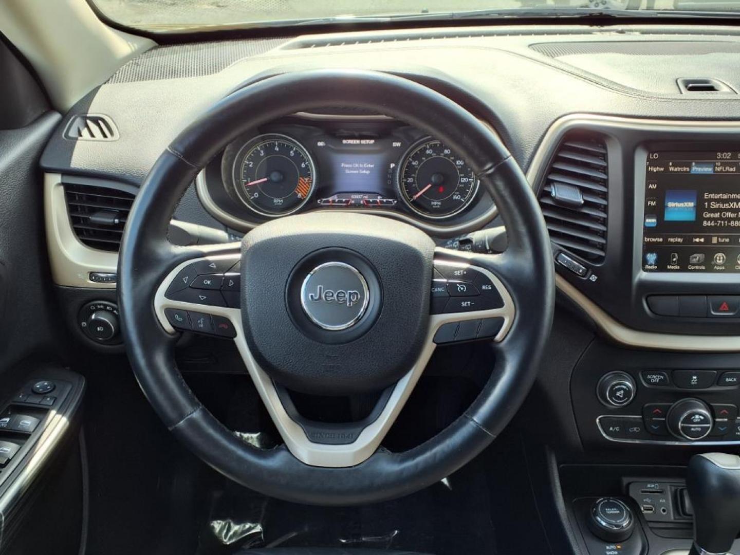 2014 Billet Silver Metallic Clear Coat Jeep Cherokee Limited (1C4PJMDS3EW) with an 3.2L 6 Cylinder Sequential-Port F.I. engine, ATAWD transmission, located at 50 Eastern Blvd., Essex, MD, 21221, (410) 686-3444, 39.304367, -76.484947 - Photo#14
