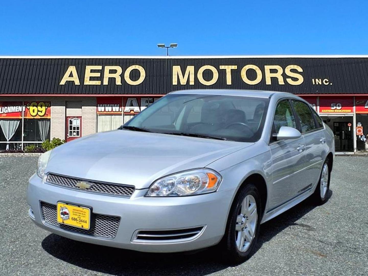2012 Silver Ice Metallic Chevrolet Impala LT (2G1WB5E3XC1) with an 3.6L 6 Cylinder Not Specified engine, Automatic transmission, located at 50 Eastern Blvd., Essex, MD, 21221, (410) 686-3444, 39.304367, -76.484947 - Photo#0