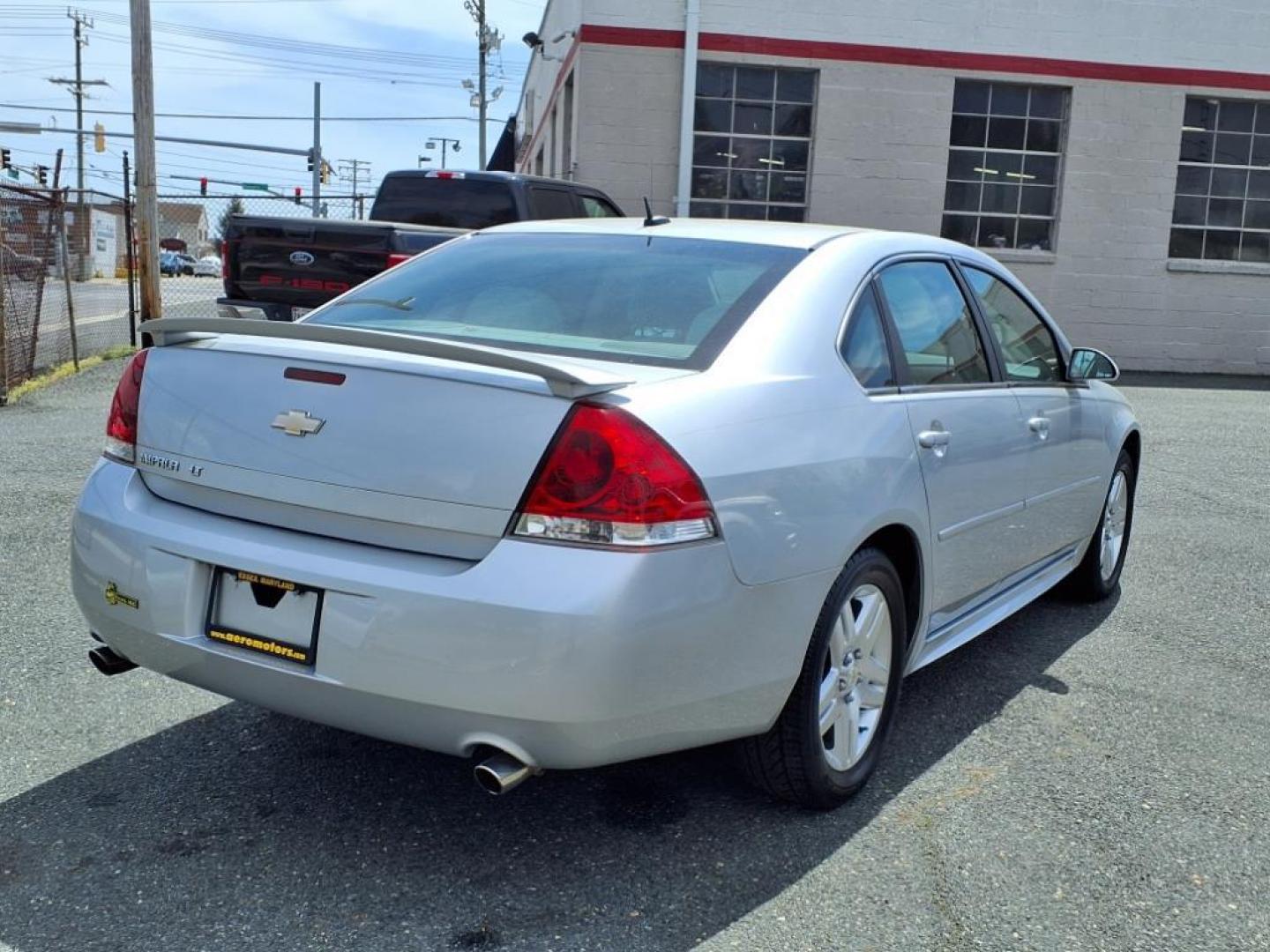 2012 Silver Ice Metallic Chevrolet Impala LT (2G1WB5E3XC1) with an 3.6L 6 Cylinder Not Specified engine, Automatic transmission, located at 50 Eastern Blvd., Essex, MD, 21221, (410) 686-3444, 39.304367, -76.484947 - Photo#4