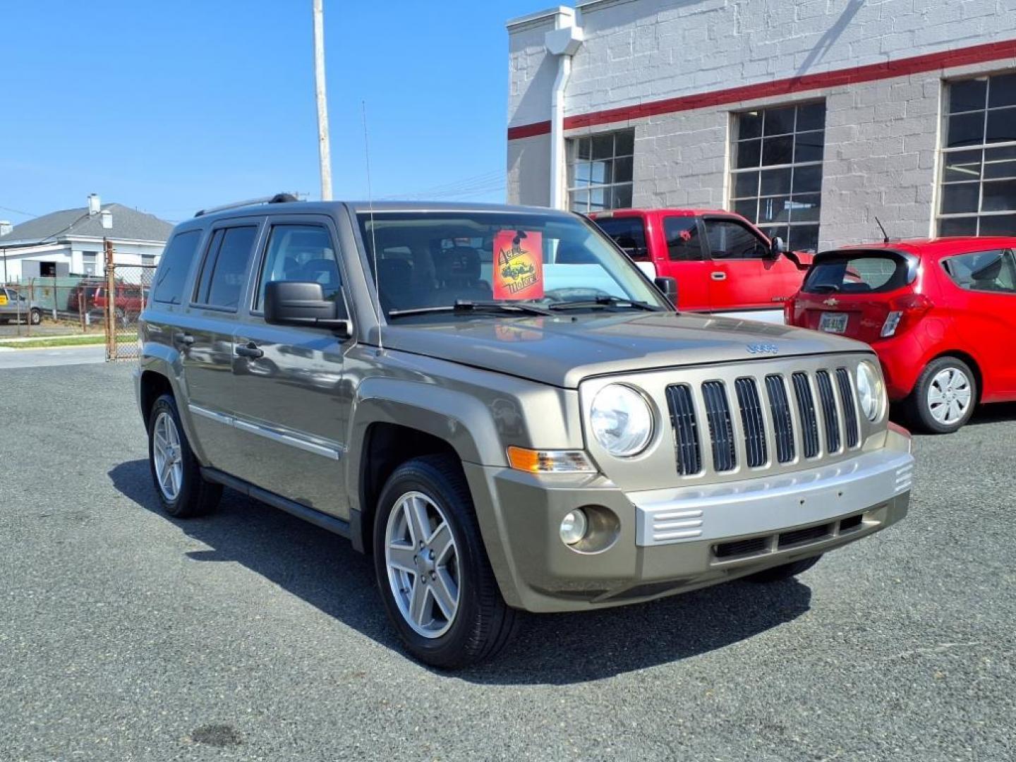 2008 Gold Jeep Patriot Limited (1J8FT48WX8D) with an 2.4L 4 Cylinder Sequential-Port F.I. engine, 4CYL transmission, located at 50 Eastern Blvd., Essex, MD, 21221, (410) 686-3444, 39.304367, -76.484947 - Photo#7