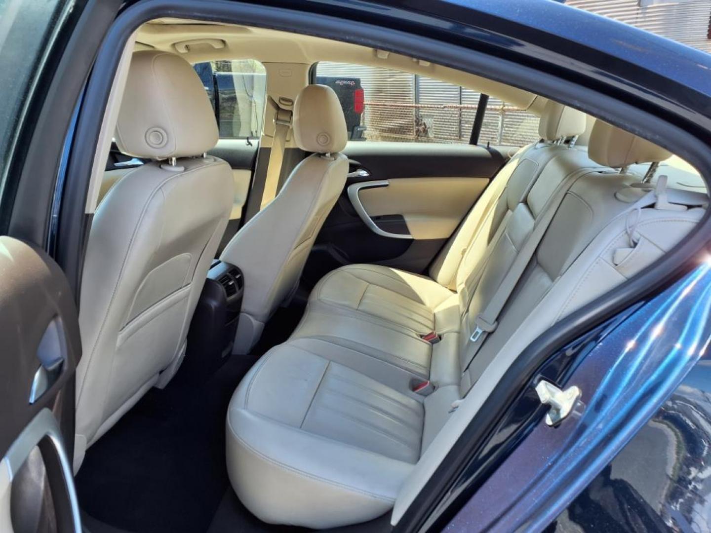 2012 Midnight Blue Metallic Buick Regal Base (2G4GR5EK8C9) with an 2.4L 4 Cylinder Fuel Injected engine, 4CYL transmission, located at 50 Eastern Blvd., Essex, MD, 21221, (410) 686-3444, 39.304367, -76.484947 - Photo#12