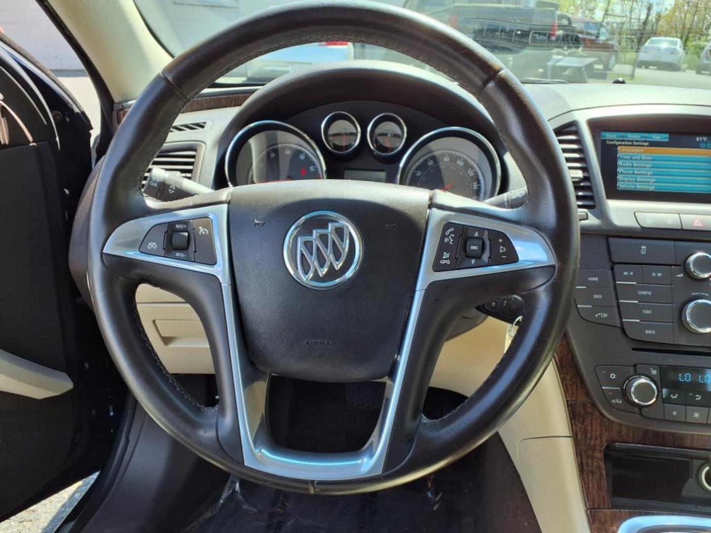 2012 Midnight Blue Metallic Buick Regal Base (2G4GR5EK8C9) with an 2.4L 4 Cylinder Fuel Injected engine, 4CYL transmission, located at 50 Eastern Blvd., Essex, MD, 21221, (410) 686-3444, 39.304367, -76.484947 - Photo#18