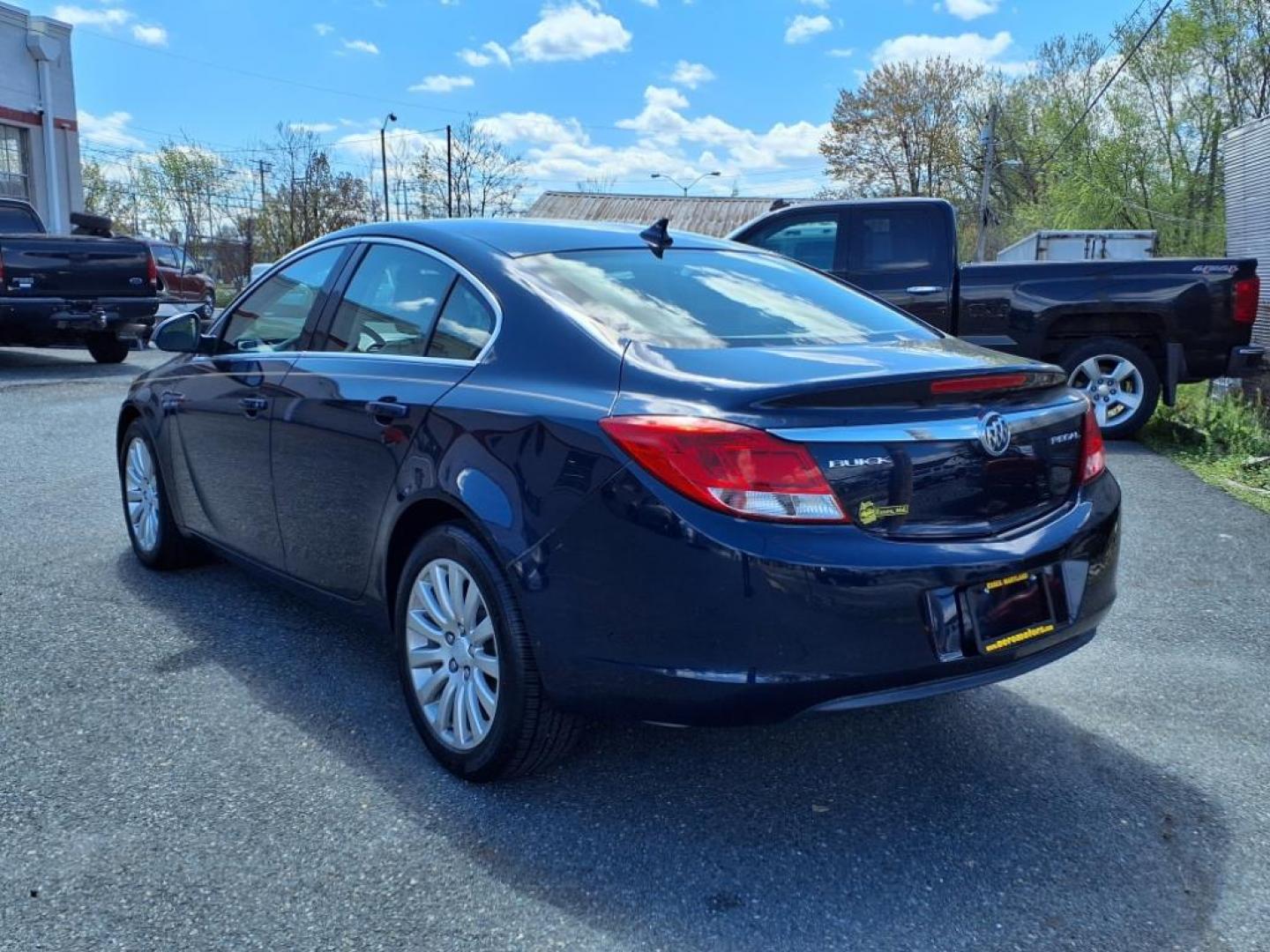 2012 Midnight Blue Metallic Buick Regal Base (2G4GR5EK8C9) with an 2.4L 4 Cylinder Fuel Injected engine, 4CYL transmission, located at 50 Eastern Blvd., Essex, MD, 21221, (410) 686-3444, 39.304367, -76.484947 - Photo#2