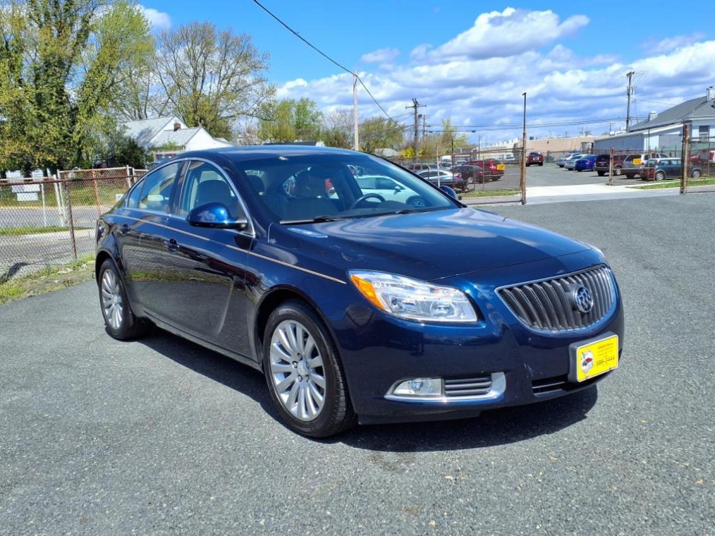 2012 Midnight Blue Metallic Buick Regal Base (2G4GR5EK8C9) with an 2.4L 4 Cylinder Fuel Injected engine, 4CYL transmission, located at 50 Eastern Blvd., Essex, MD, 21221, (410) 686-3444, 39.304367, -76.484947 - Photo#6