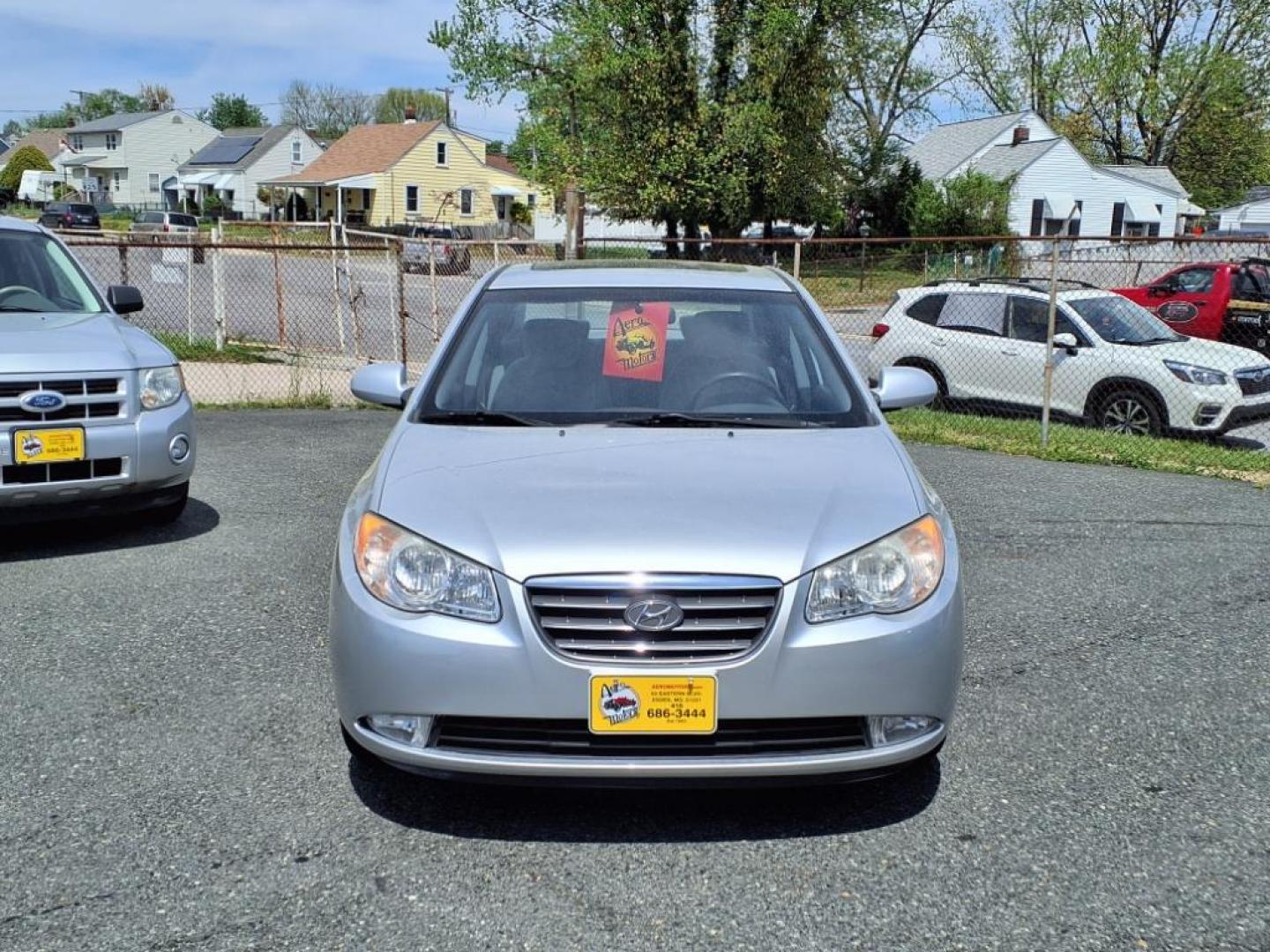2009 Liquid Silver Hyundai ELANTRA GLS (KMHDU46D89U) with an 2.0L 2.0L I4 138hp 136ft. lbs. Sequential-Port F.I. engine, 4-Speed Automatic transmission, located at 50 Eastern Blvd., Essex, MD, 21221, (410) 686-3444, 39.304367, -76.484947 - Photo#5