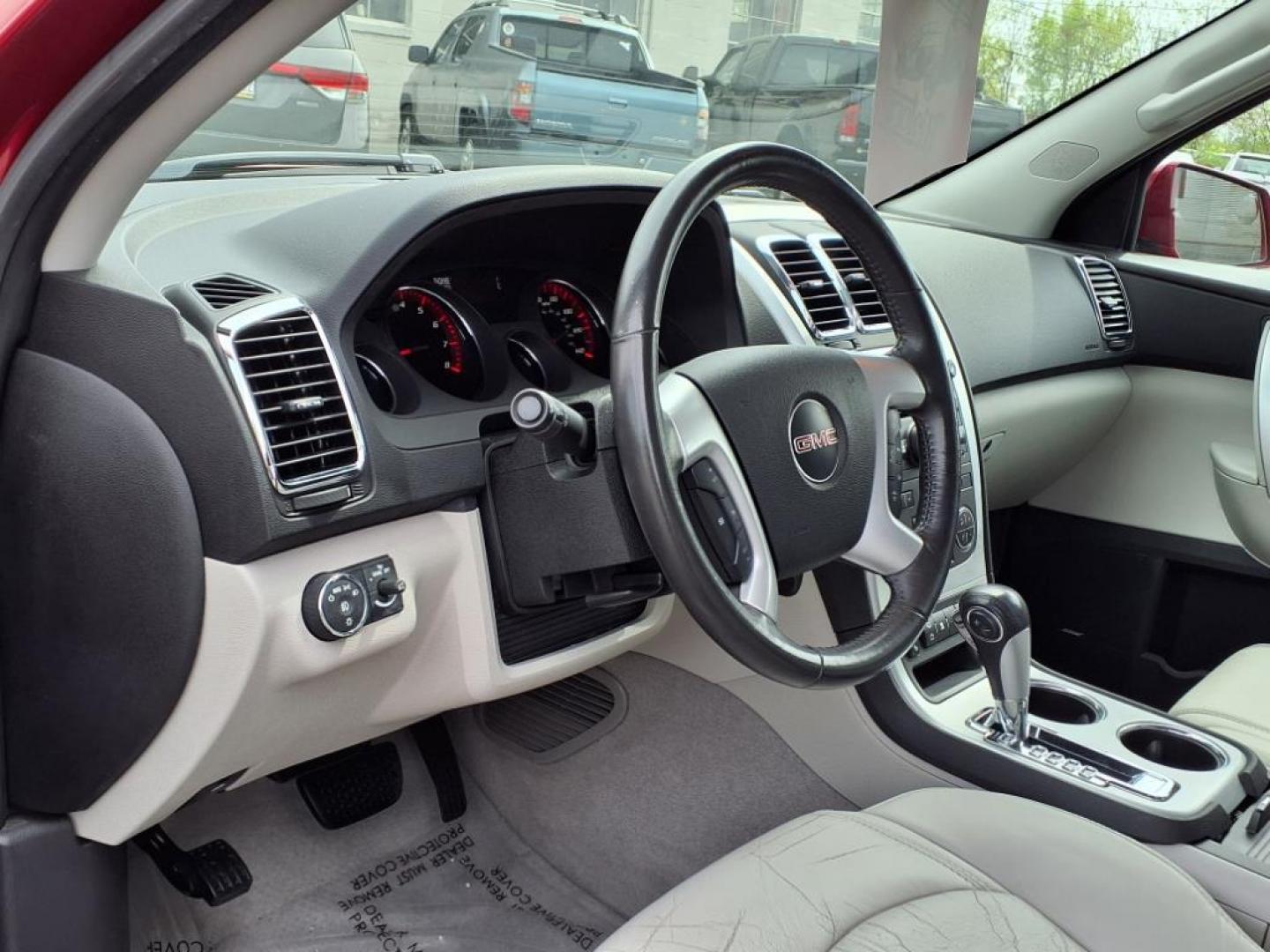 2012 Red GMC Acadia SLT-1 (1GKKRREDXCJ) with an 3.6L 6 Cylinder Fuel Injected engine, Automatic transmission, located at 50 Eastern Blvd., Essex, MD, 21221, (410) 686-3444, 39.304367, -76.484947 - Photo#11