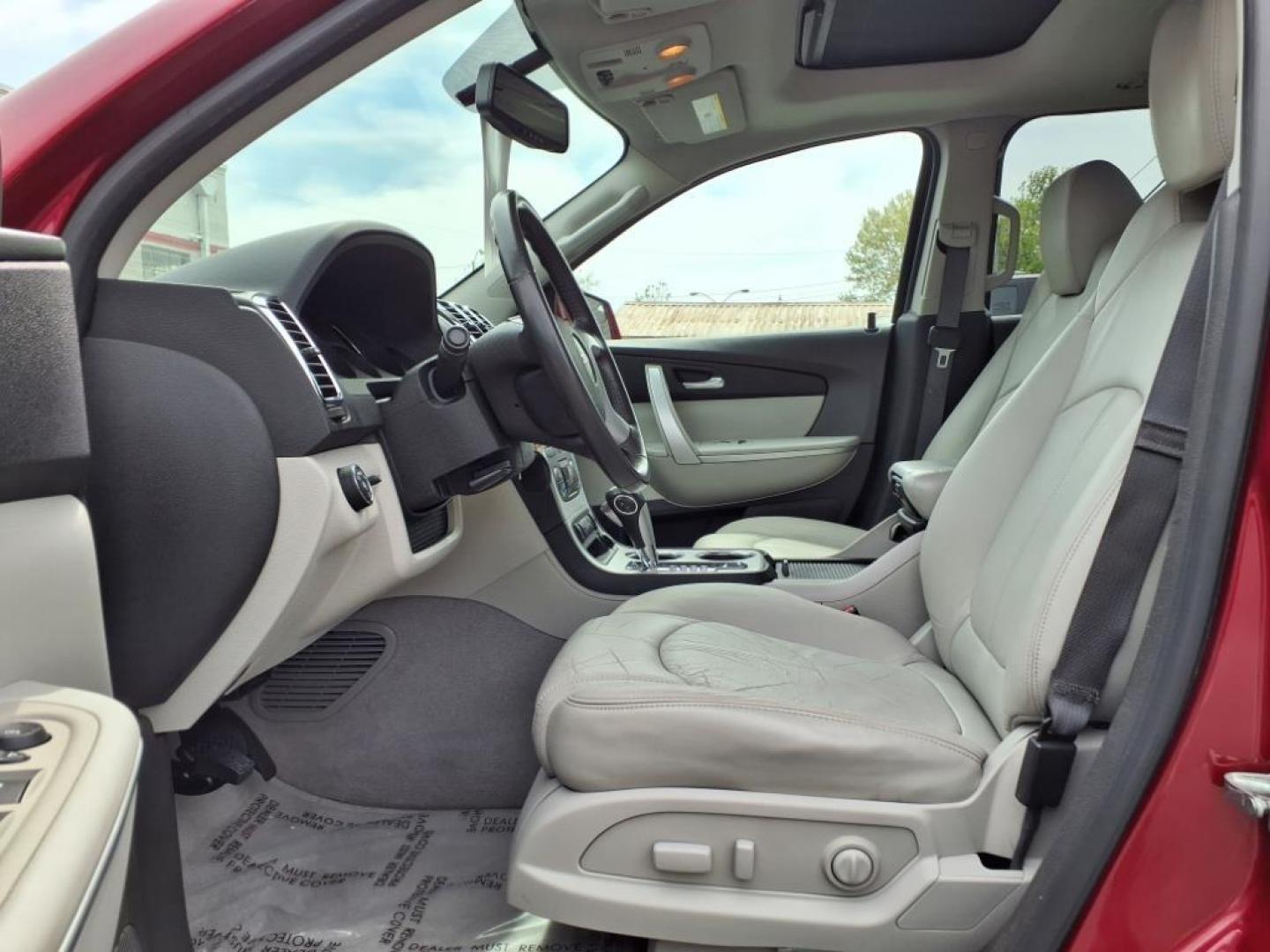2012 Red GMC Acadia SLT-1 (1GKKRREDXCJ) with an 3.6L 6 Cylinder Fuel Injected engine, Automatic transmission, located at 50 Eastern Blvd., Essex, MD, 21221, (410) 686-3444, 39.304367, -76.484947 - Photo#12
