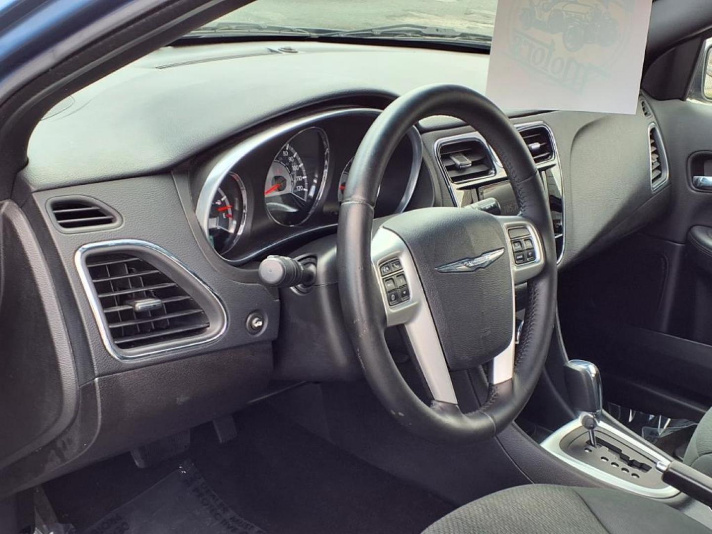 2011 Blue Chrysler 200 Touring (1C3BC1FB1BN) with an 2.4L 4 Cylinder Sequential-Port F.I. engine, Automatic transmission, located at 50 Eastern Blvd., Essex, MD, 21221, (410) 686-3444, 39.304367, -76.484947 - Photo#8