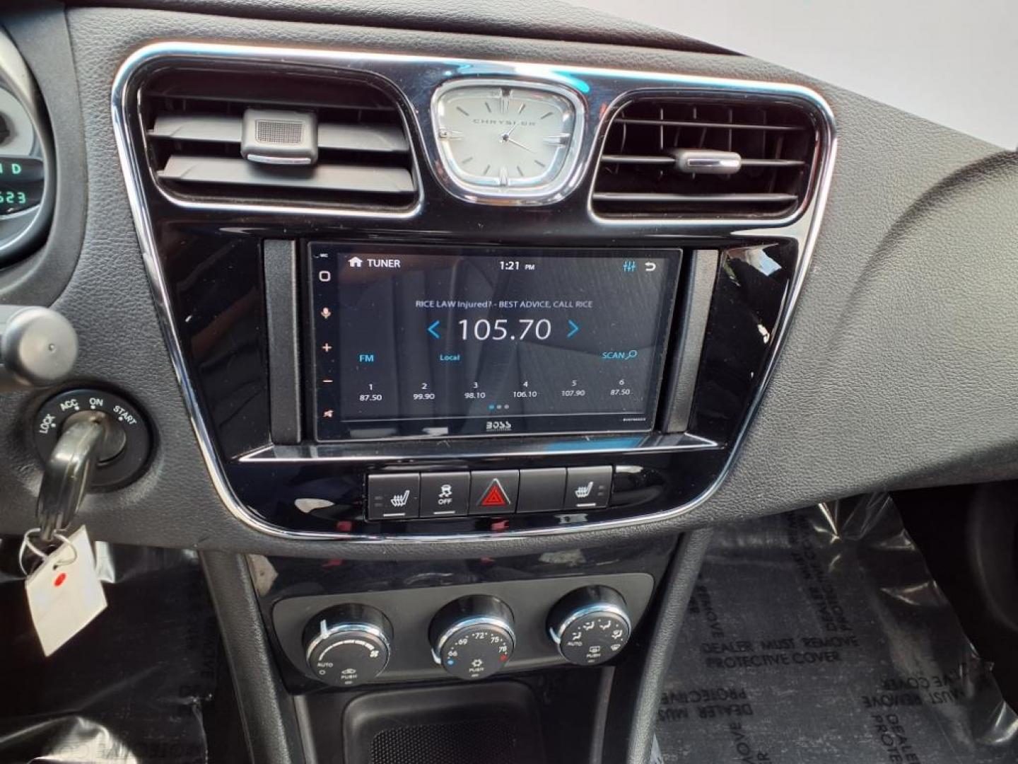 2011 Blue Chrysler 200 Touring (1C3BC1FB1BN) with an 2.4L 4 Cylinder Sequential-Port F.I. engine, Automatic transmission, located at 50 Eastern Blvd., Essex, MD, 21221, (410) 686-3444, 39.304367, -76.484947 - Photo#16